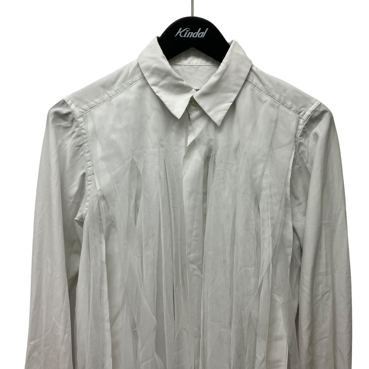 COMME des GARCONS COMME des GARCONS 断ち切り デザイン 長袖シャツRI-B002 古着・中古-3枚目のアイテム画像