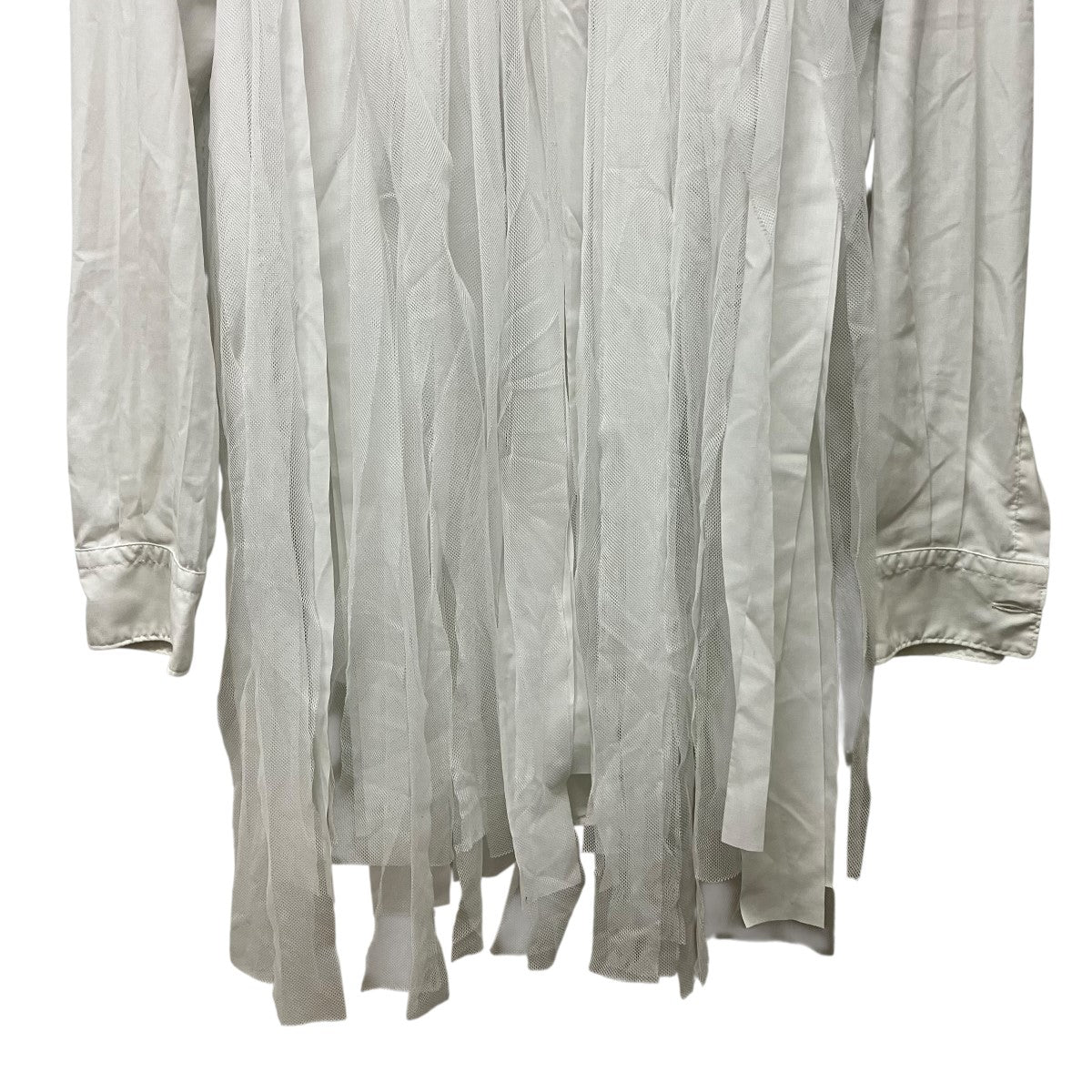 COMME des GARCONS COMME des GARCONS 断ち切り デザイン 長袖シャツRI-B002 古着・中古-4枚目のアイテム画像