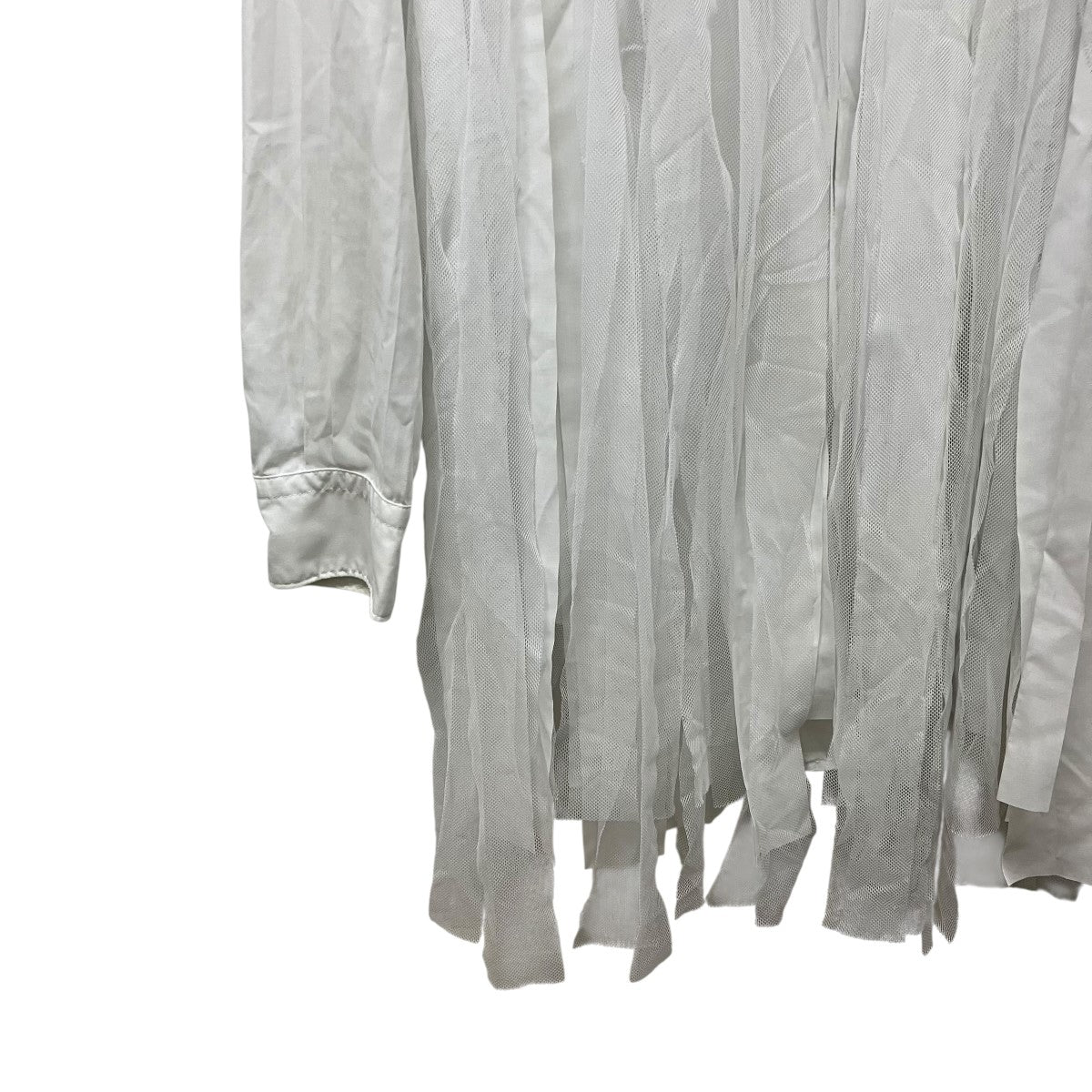 COMME des GARCONS COMME des GARCONS 断ち切り デザイン 長袖シャツRI-B002 古着・中古-5枚目のアイテム画像