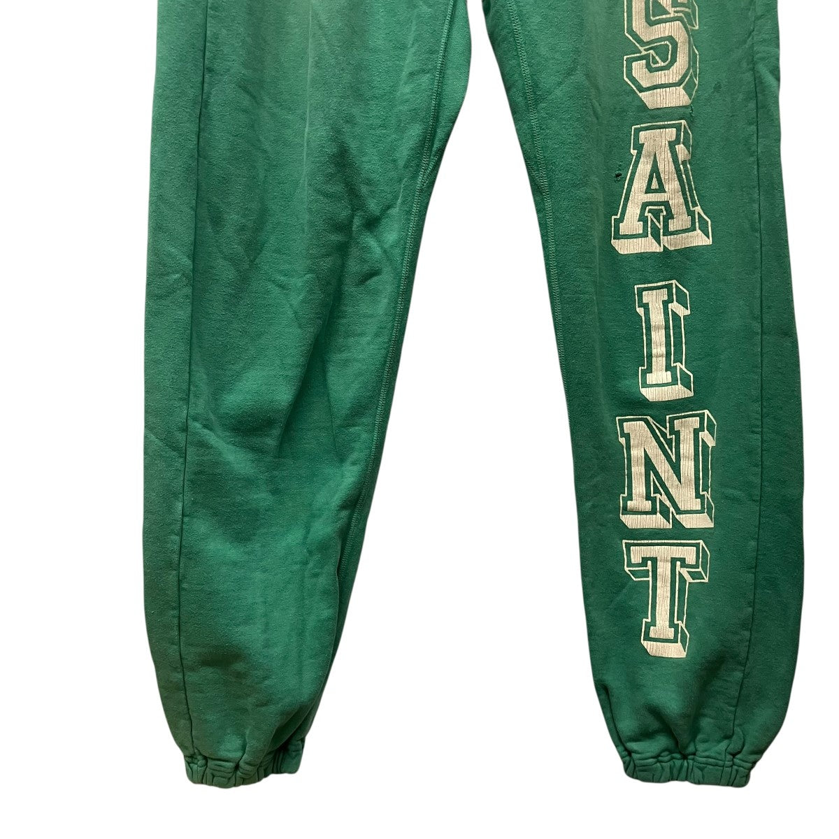 SAINT MICHAEL 22AWデザインプリントスウェットパンツSM-A22-0000-029 古着・中古-4枚目のアイテム画像