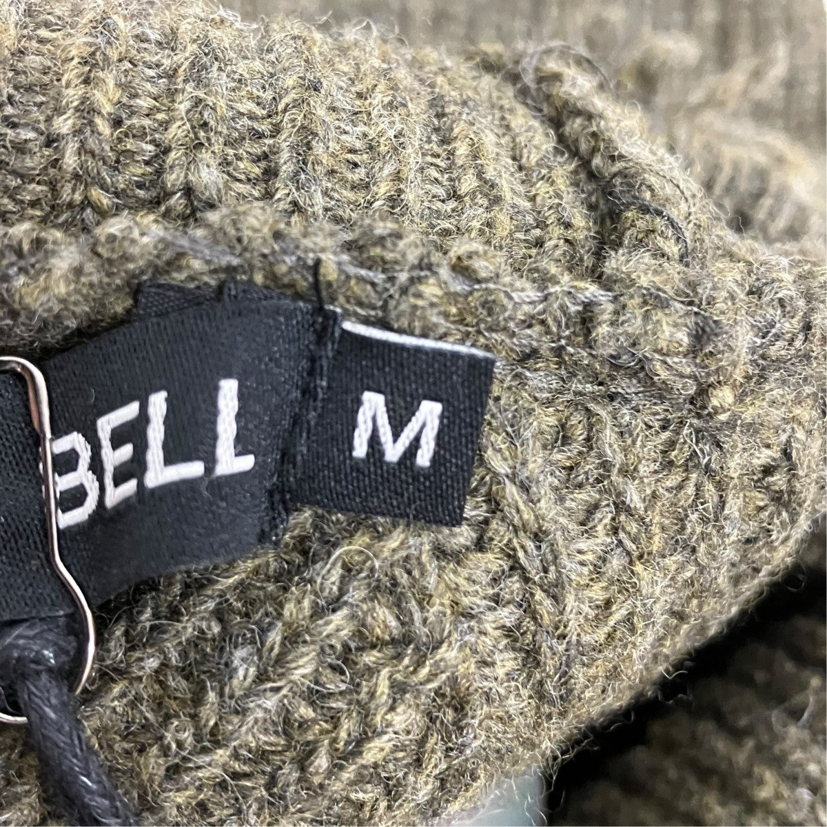 ROGHEN TURTLE NECK SWEATERダメージ加工ニット