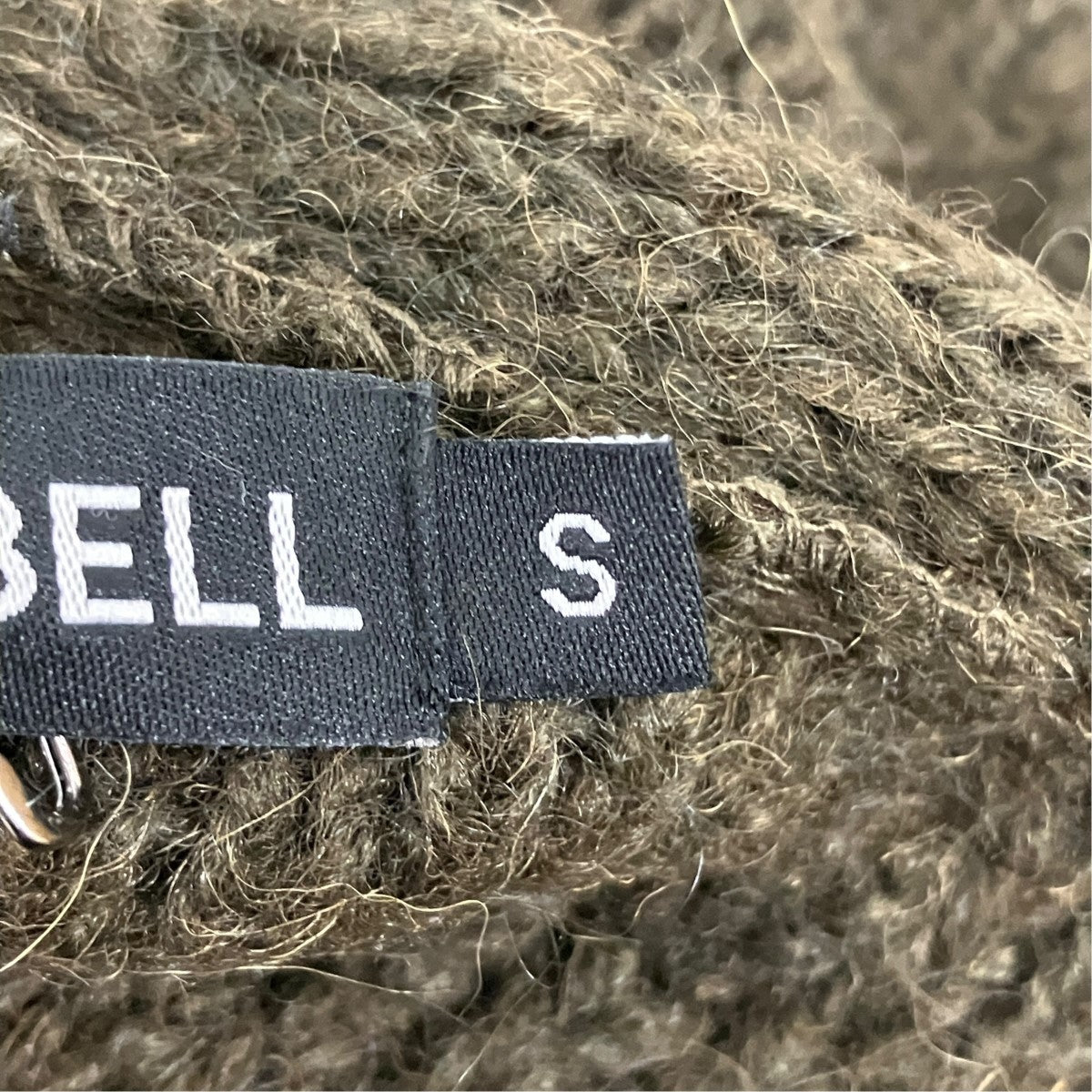 ARELIN SHAWL LAYER ED SWEATERフーデッドニット
