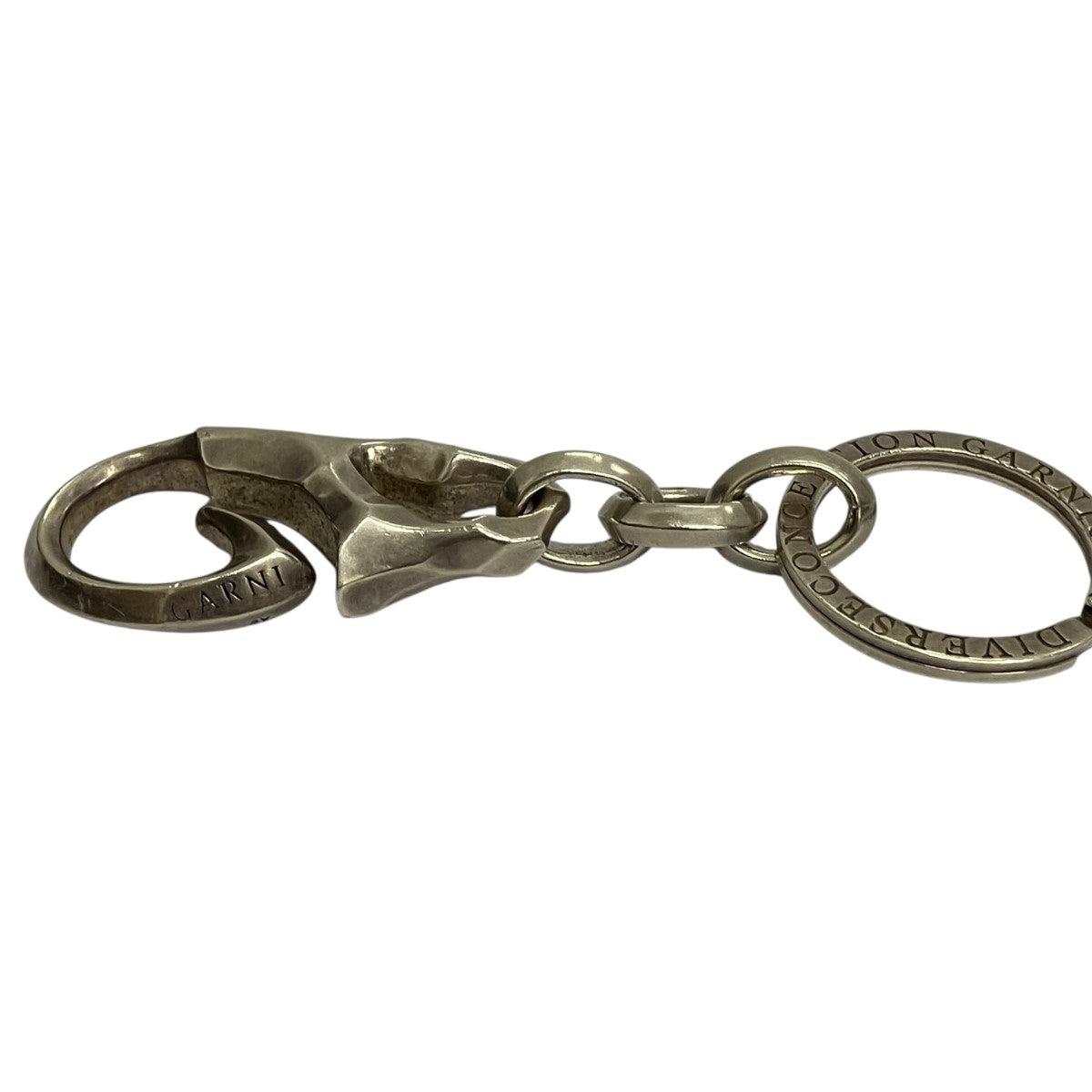 Hook On Key Holderシルバーキーホルダー