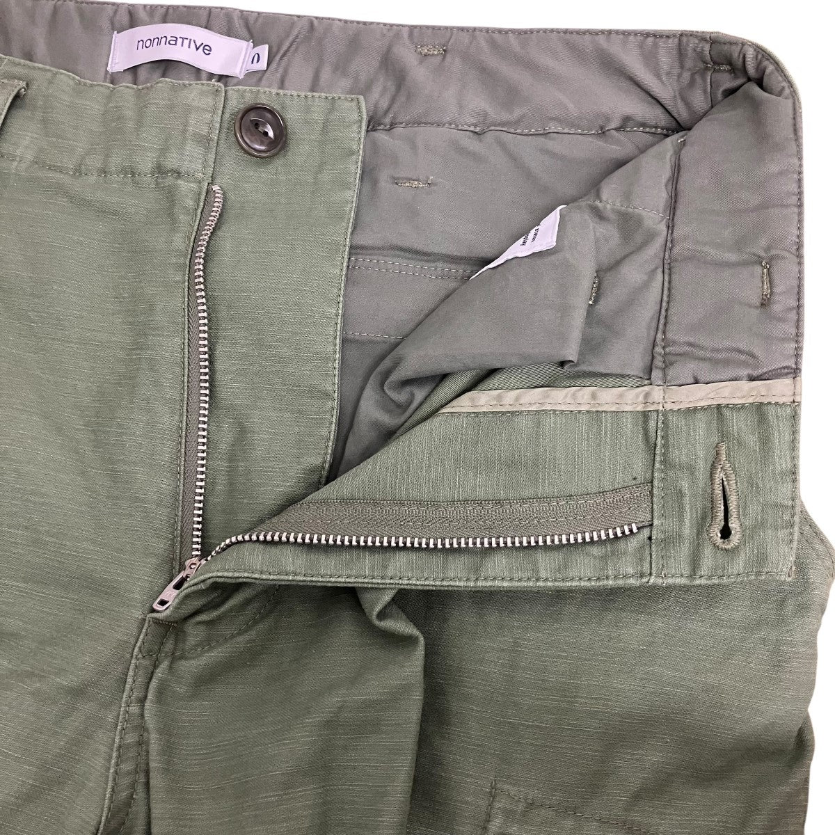 nonnative TROOPER 6P TROUSERS COTTON BACKSATIN PIGMENT DYEカーゴパンツNN-P4723 古着・中古-5枚目のアイテム画像