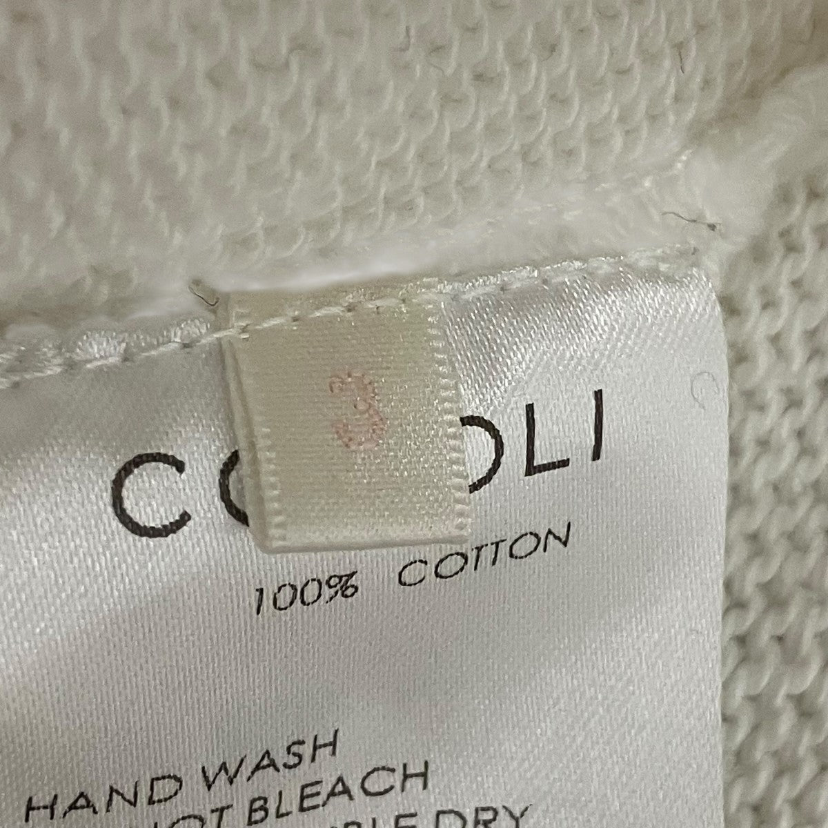 COMOLI(コモリ) 25SS7G クルーネックニットB01-06007 B01-06007