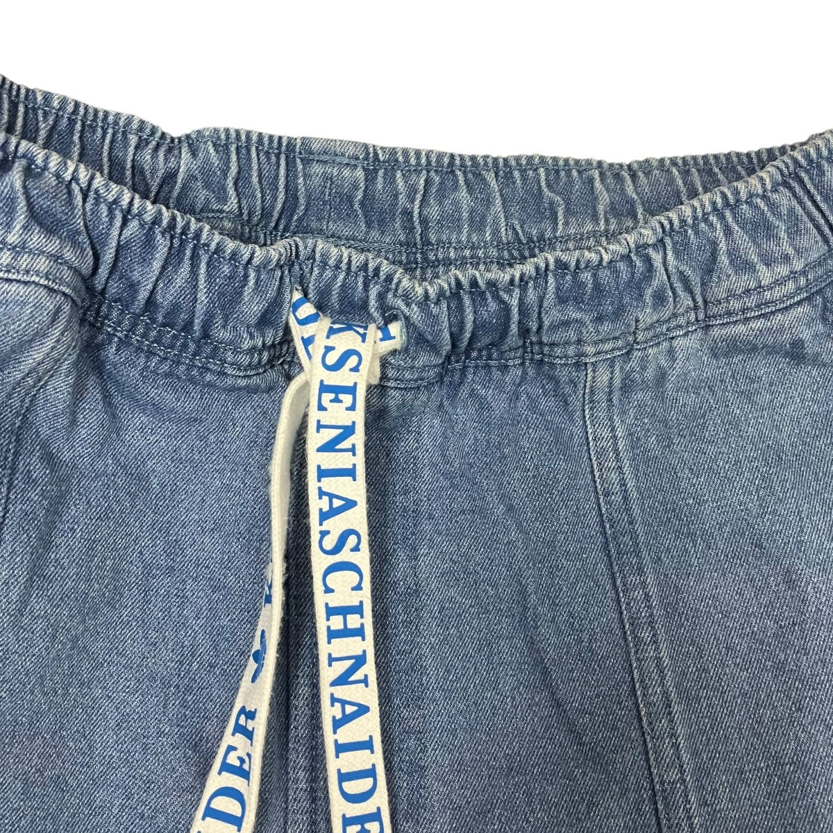 adidas×KSENIA SCHNAIDER サイドフリンジデニムワイドパンツII5704 古着・中古-3枚目のアイテム画像