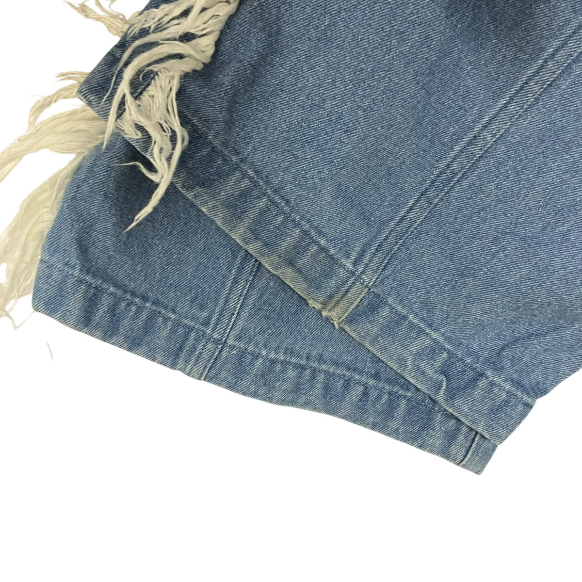 adidas×KSENIA SCHNAIDER サイドフリンジデニムワイドパンツII5704 古着・中古-7枚目のアイテム画像