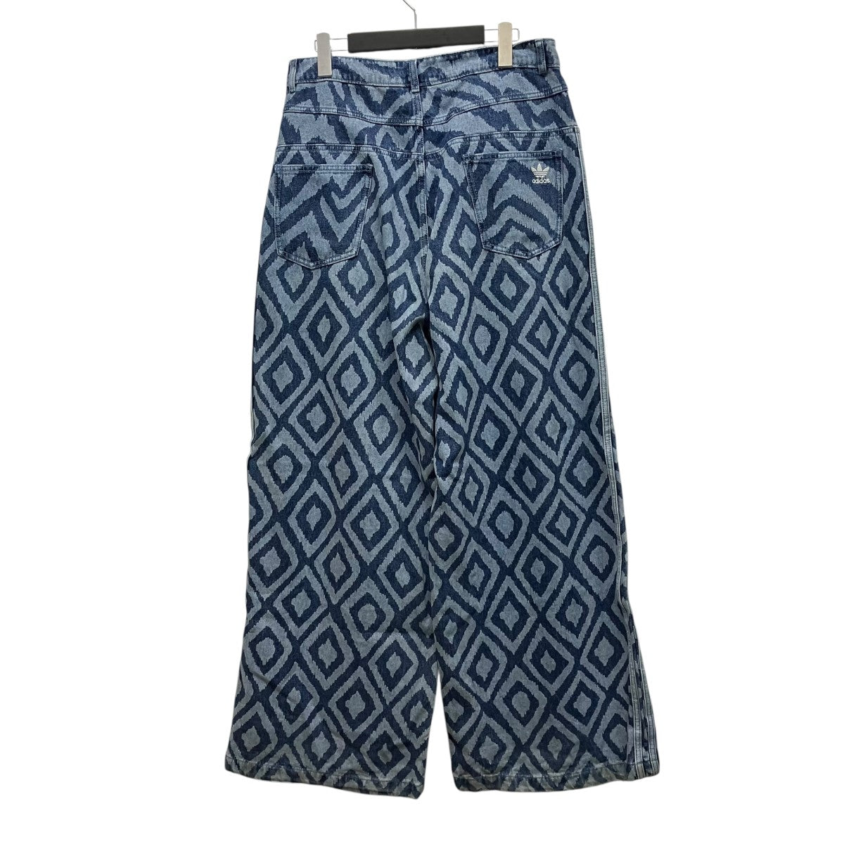 adidas 総柄ワイドデニムパンツIW0794 古着・中古-2枚目のアイテム画像