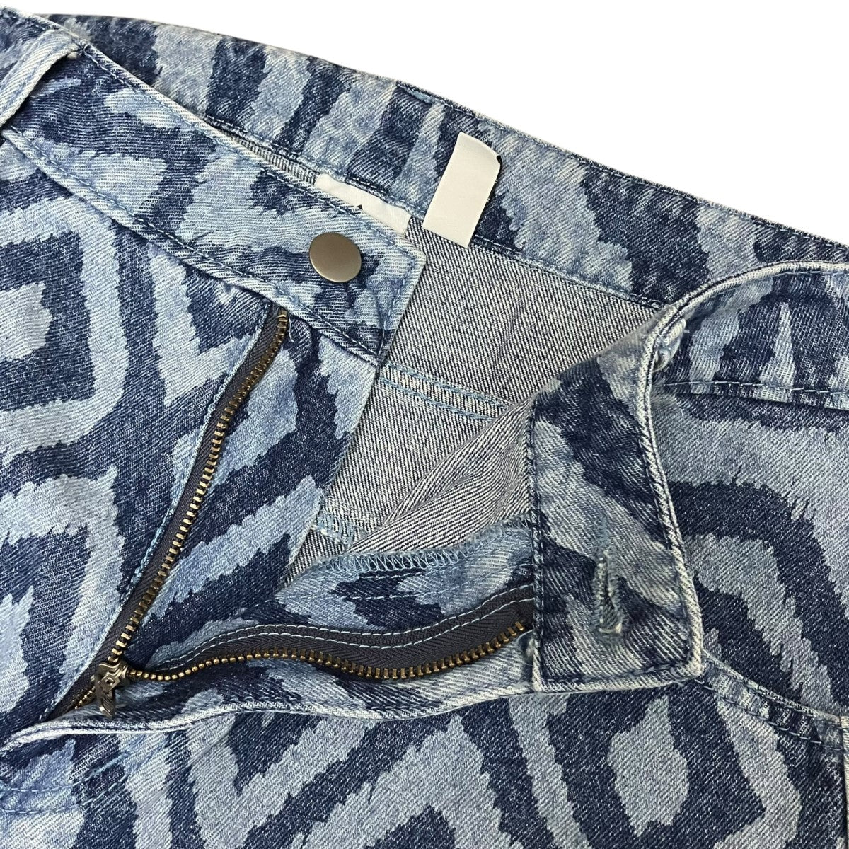 adidas 総柄ワイドデニムパンツIW0794 古着・中古-3枚目のアイテム画像