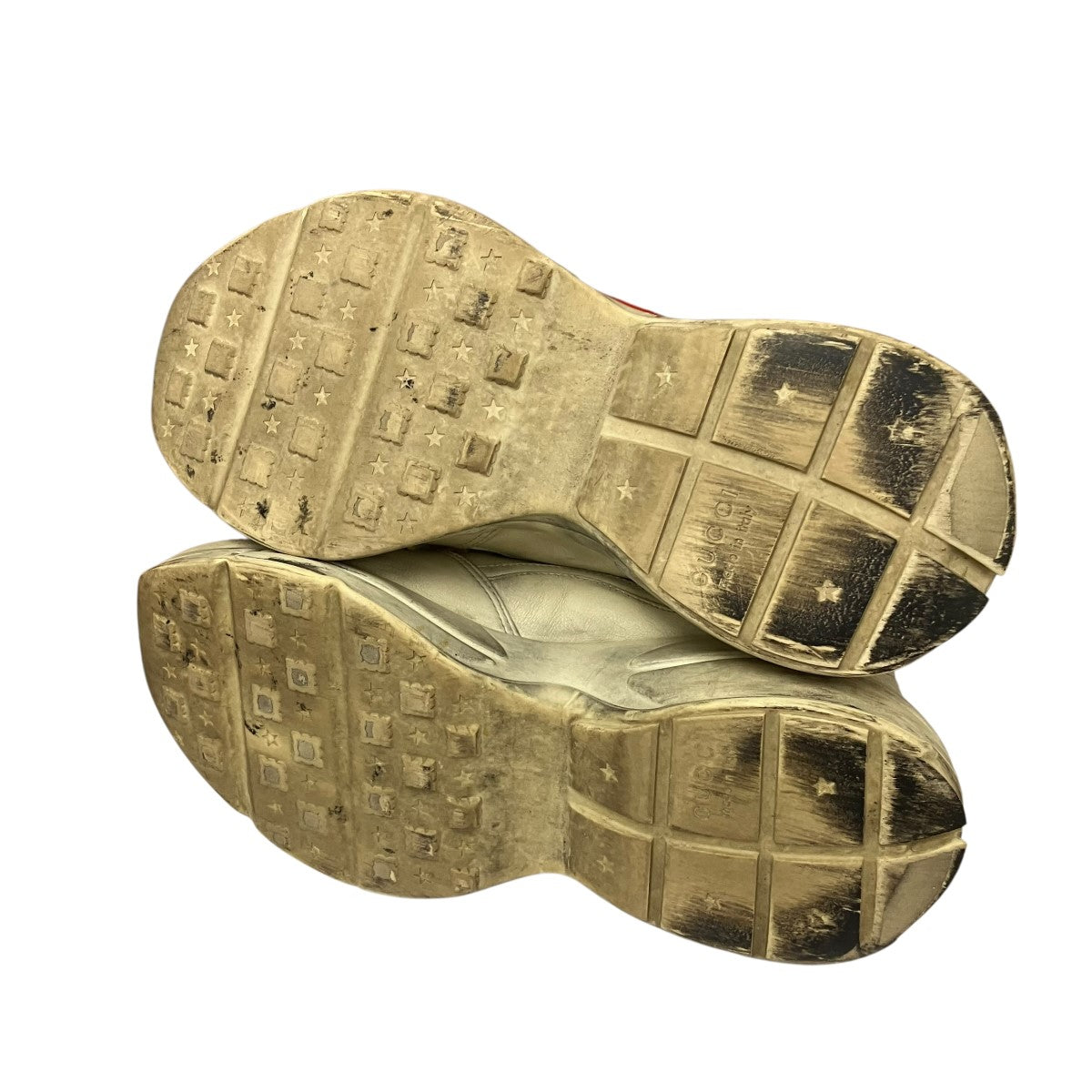 GUCCI USED加工レザースニーカー552089 古着・中古-5枚目のアイテム画像