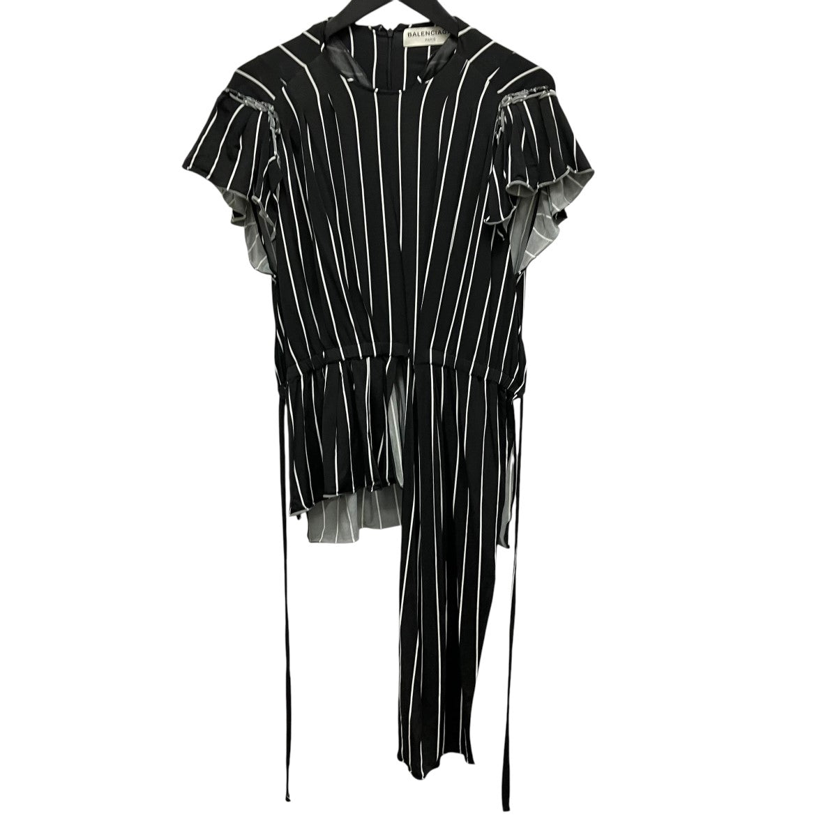 BALENCIAGA ストライプカットソー 古着・中古-1枚目のアイテム画像