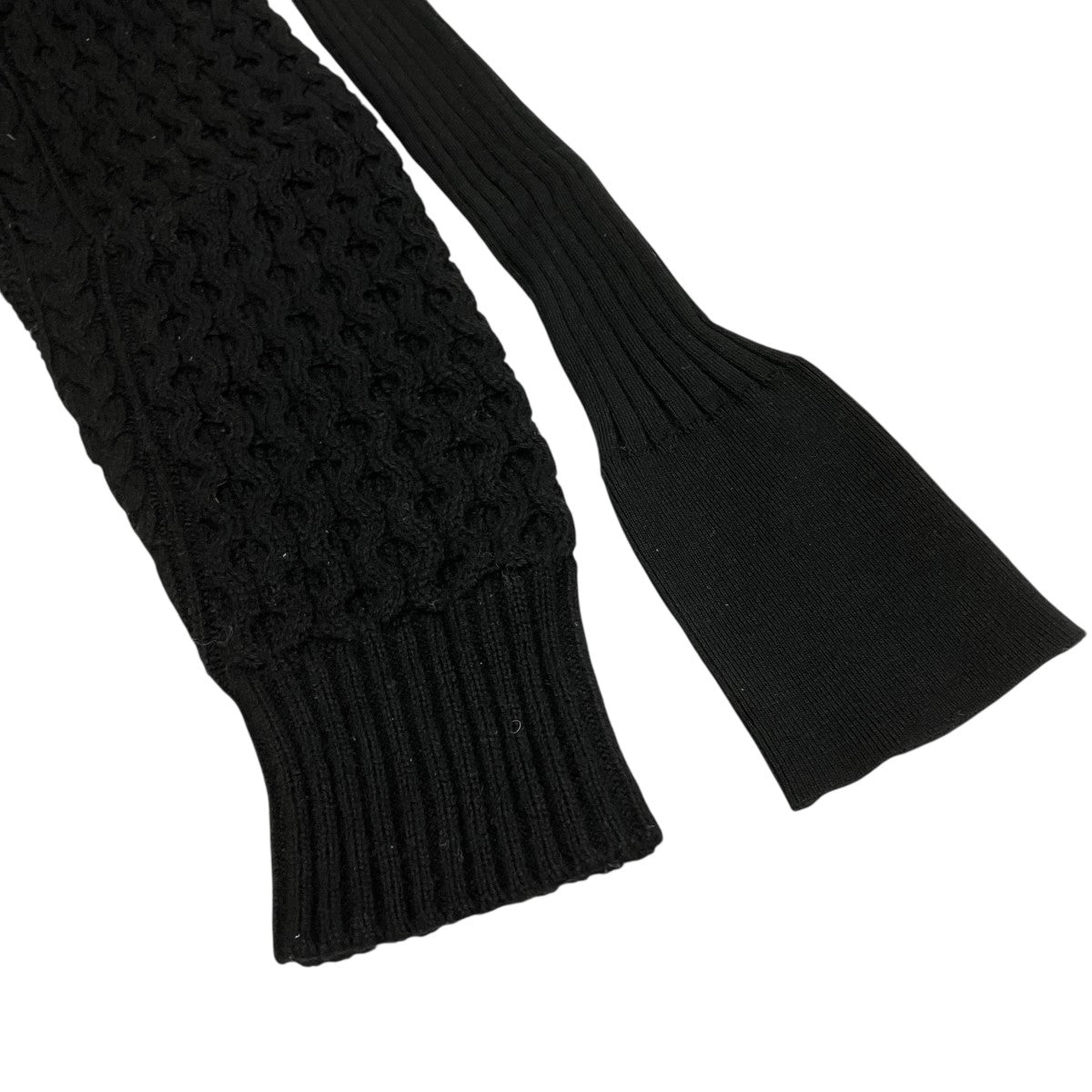 BI-MATERIAL ASYMMETRICALニット切替ドッキングワンピース20-05196