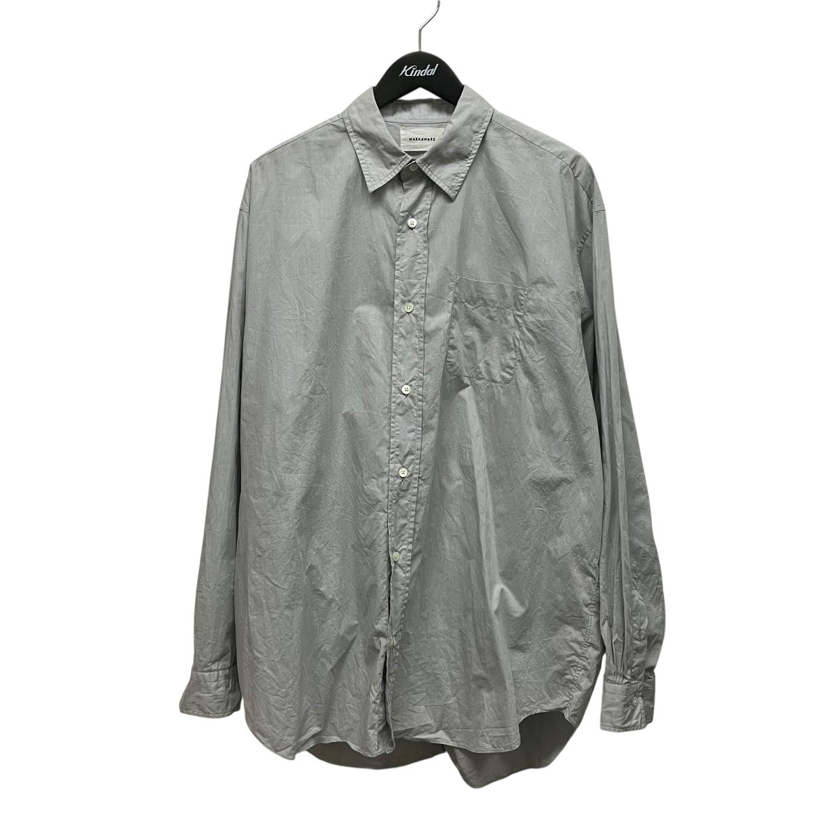 HUGE SHIRT SOKTAS ORGANIC COTTON POPLINオーガニックコットンシャツA22C-03SH01C