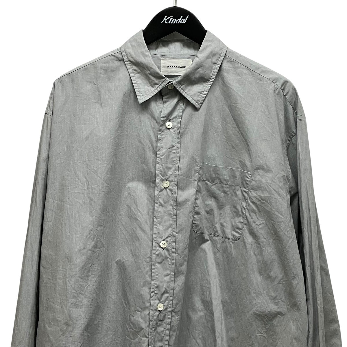 HUGE SHIRT SOKTAS ORGANIC COTTON POPLINオーガニックコットンシャツA22C-03SH01C