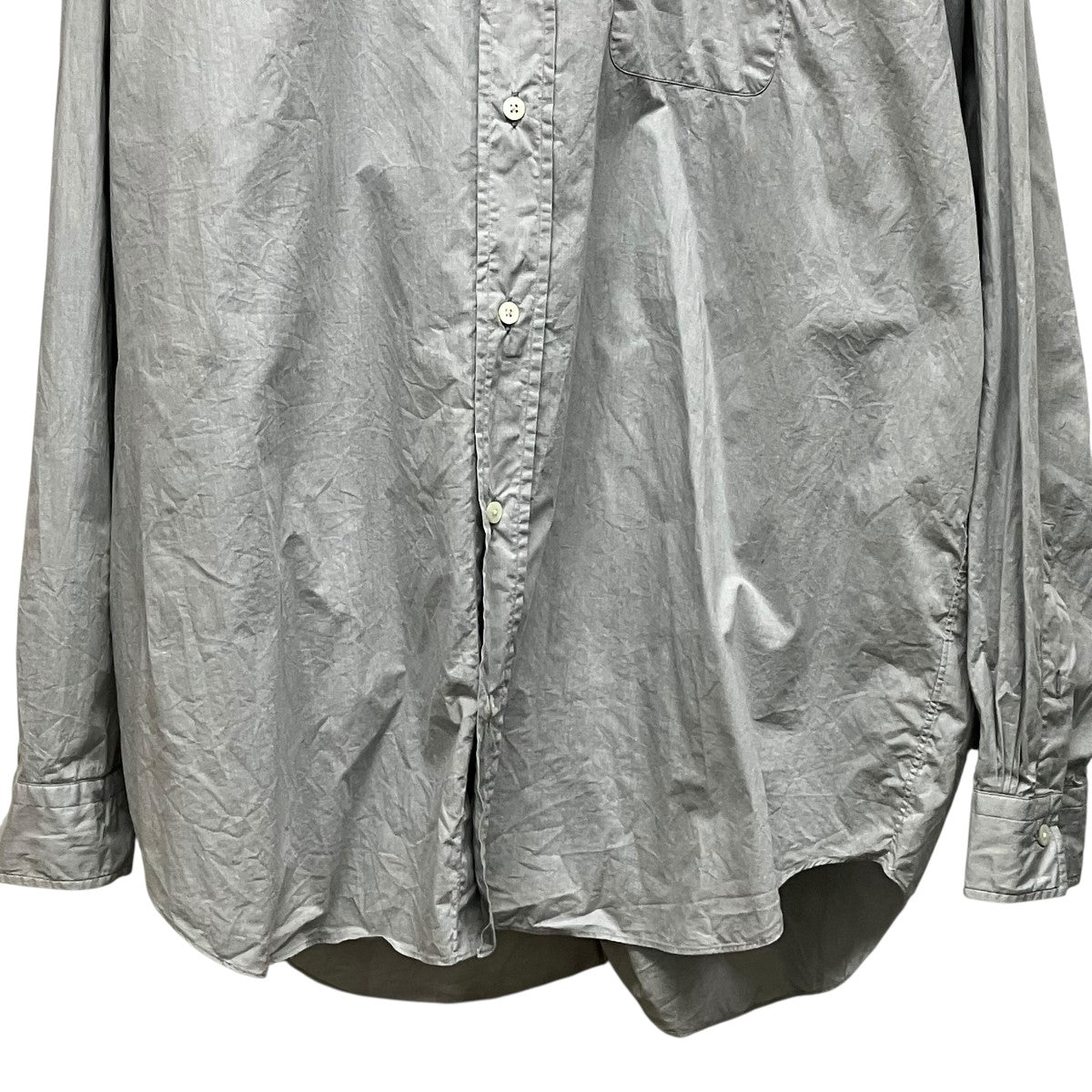 HUGE SHIRT SOKTAS ORGANIC COTTON POPLINオーガニックコットンシャツA22C-03SH01C