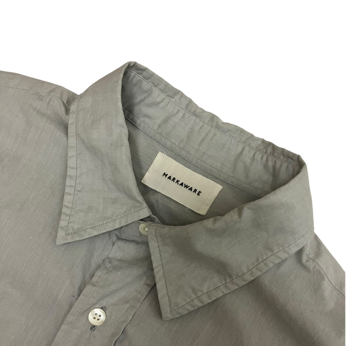 HUGE SHIRT SOKTAS ORGANIC COTTON POPLINオーガニックコットンシャツA22C-03SH01C