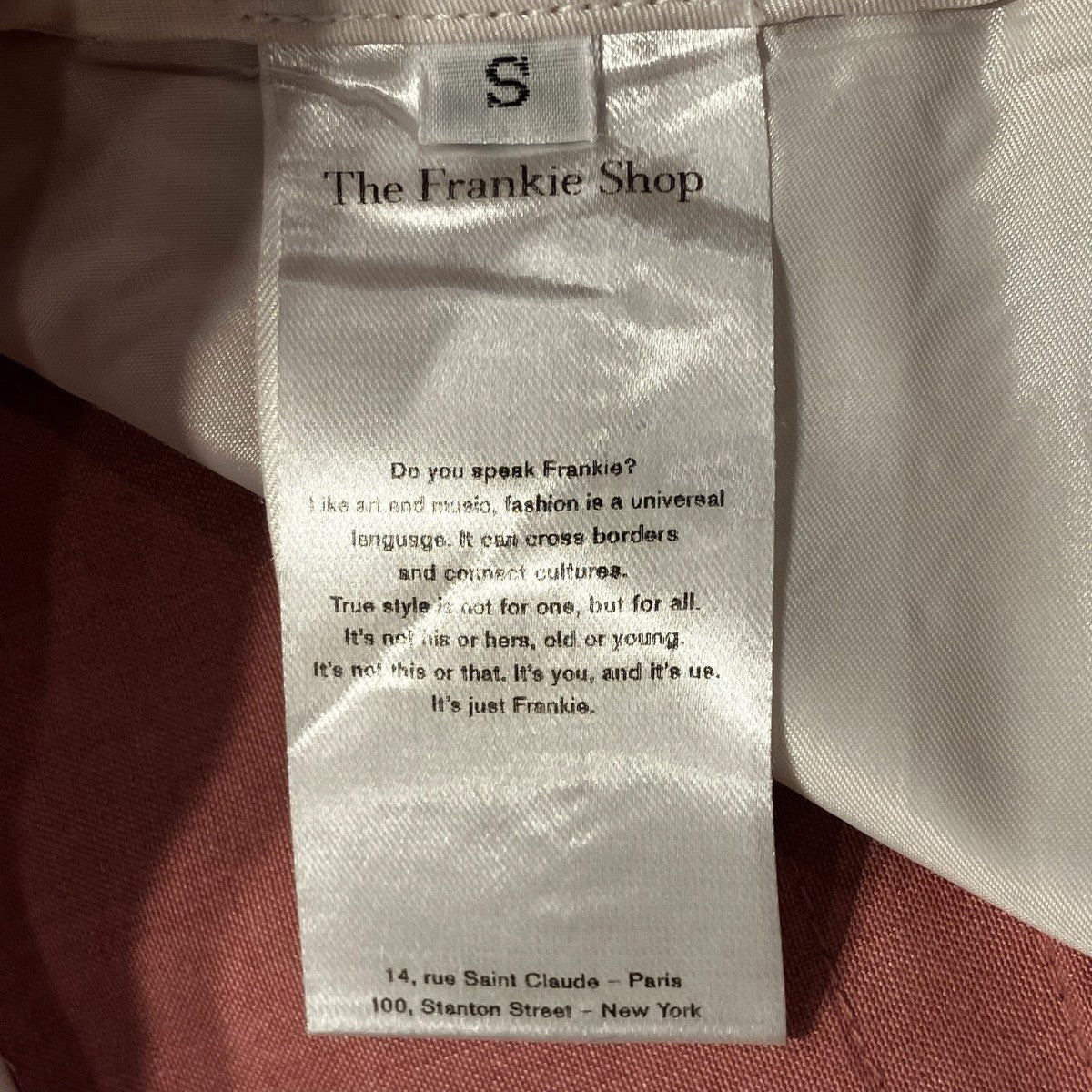 The Frankie Shop センタークリースパンツ 古着・中古-6枚目のアイテム画像