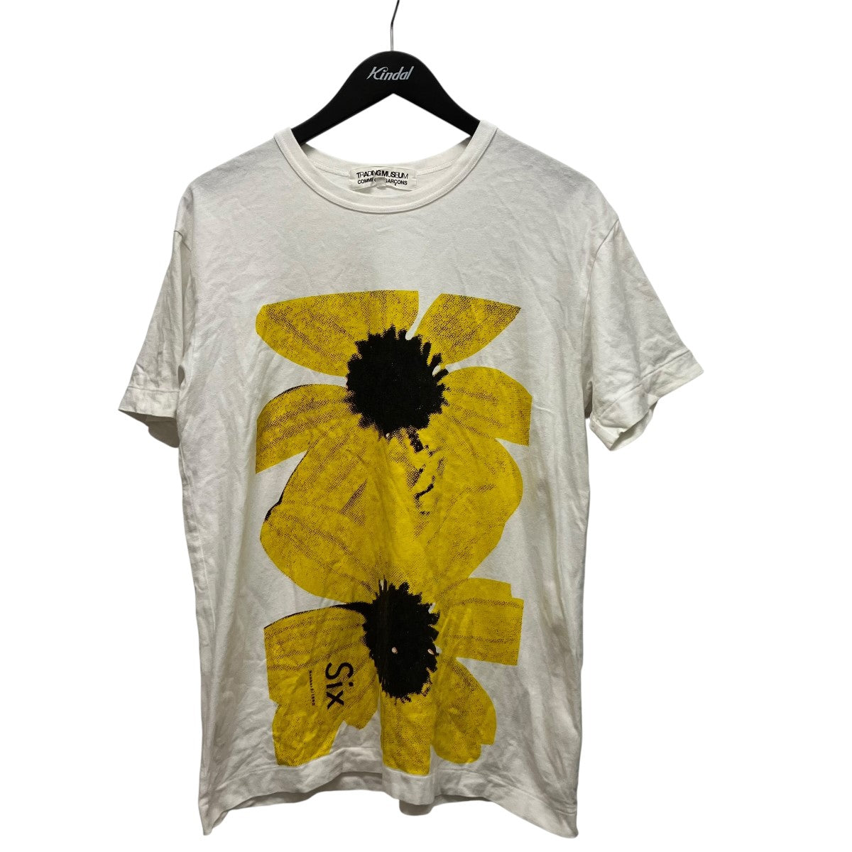 TRADING MUSEUMプリントコットンTシャツ