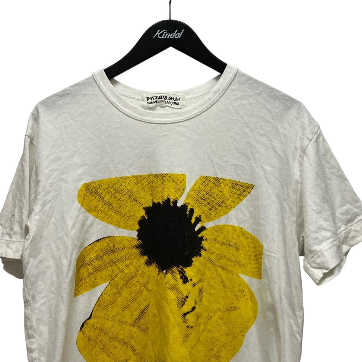 TRADING MUSEUMプリントコットンTシャツ