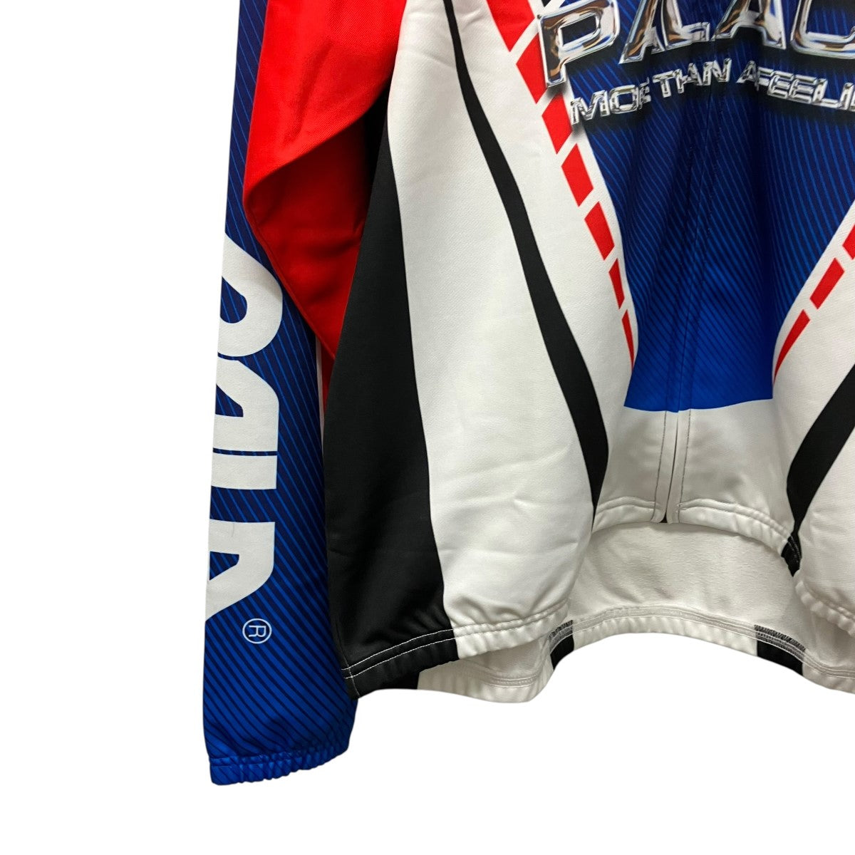 PALACE MORE THAN A CYCLING ZIP JACKETジップアップ総柄トラックジャケット 古着・中古-5枚目のアイテム画像