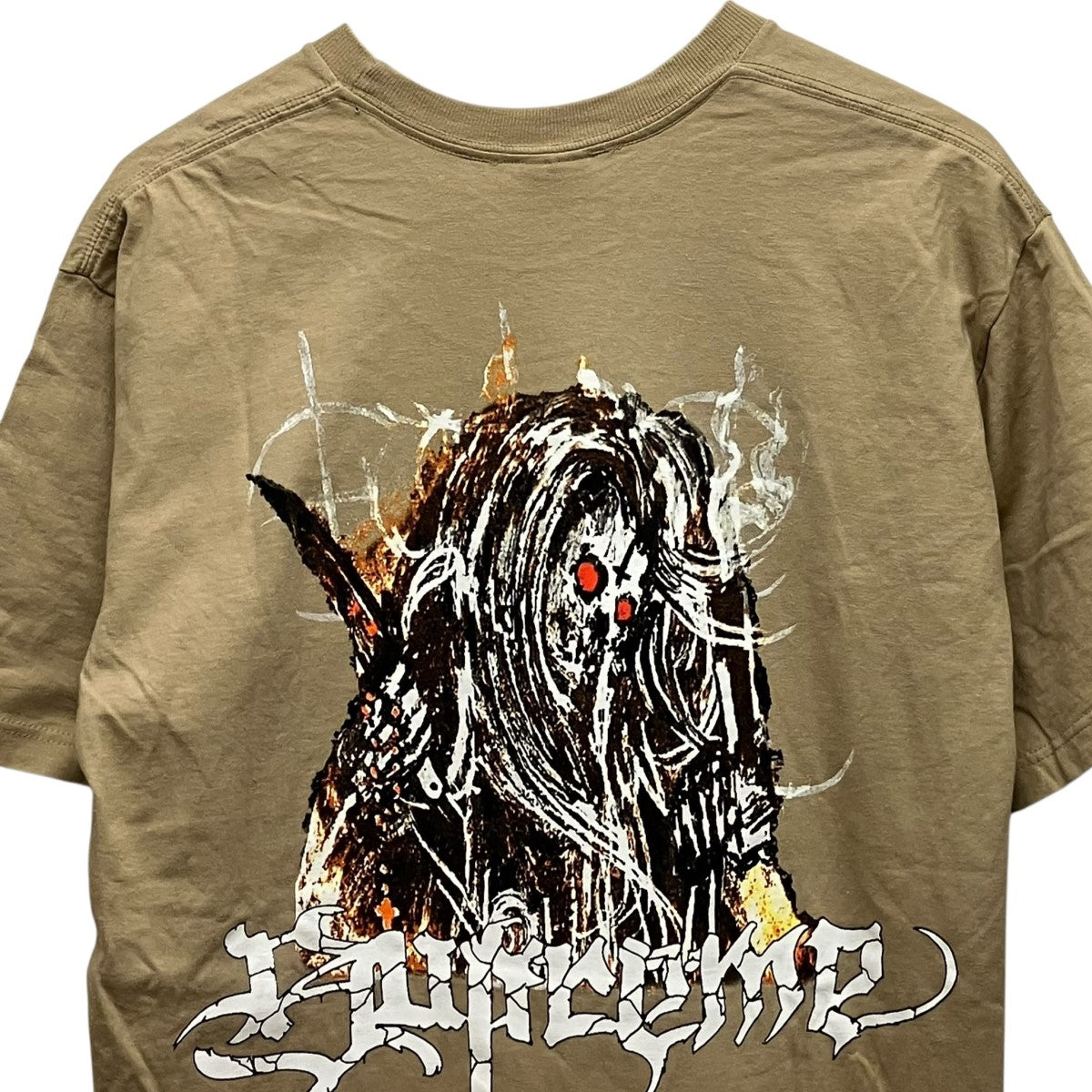 24AWSatan TeeバックプリントプリントTシャツ