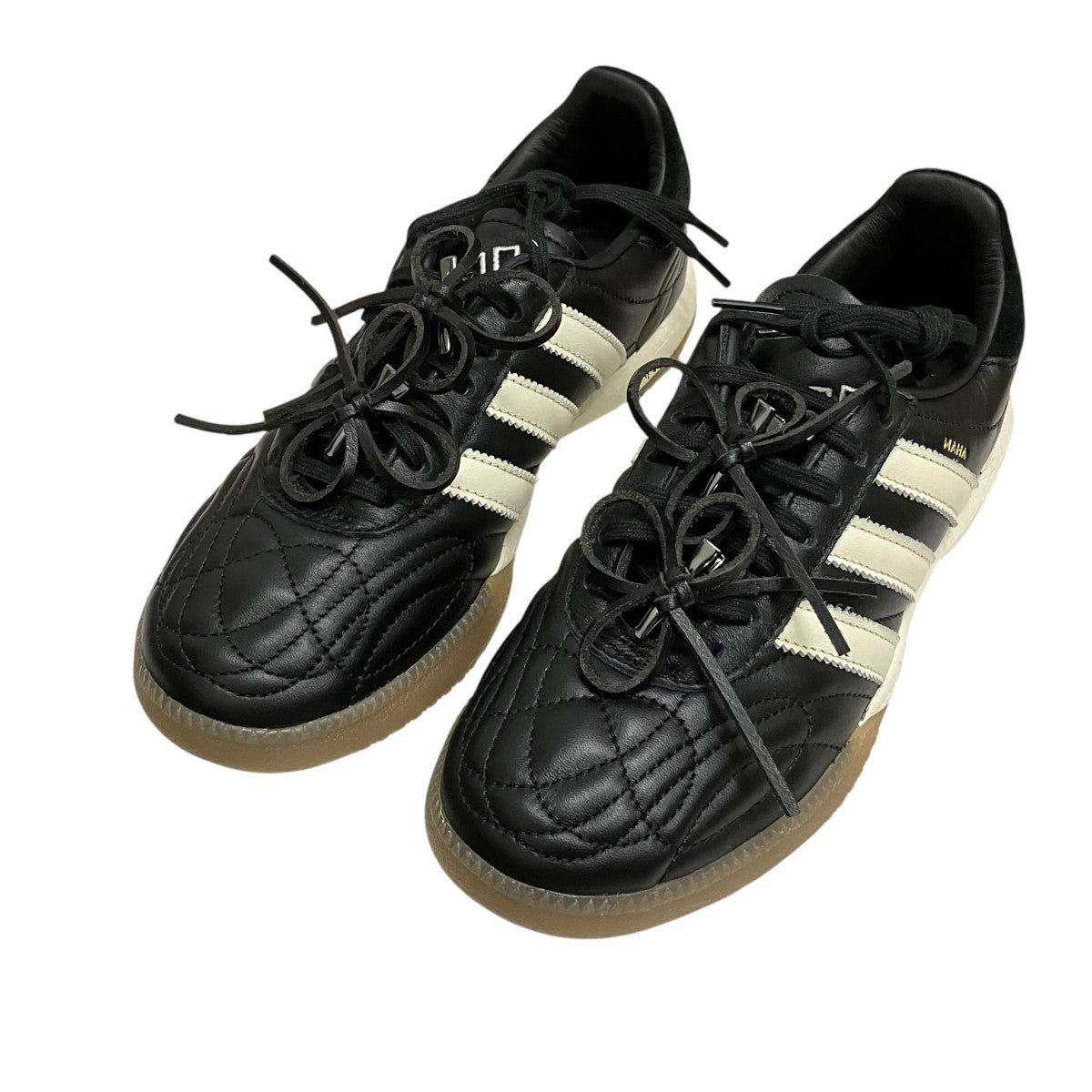 adidas×NAKED×MAHA SAMBA MN× NAKED ×MAHA CBLACK OWHITE GUM5ローカットスニーカーIH3566 古着・中古-1枚目のアイテム画像