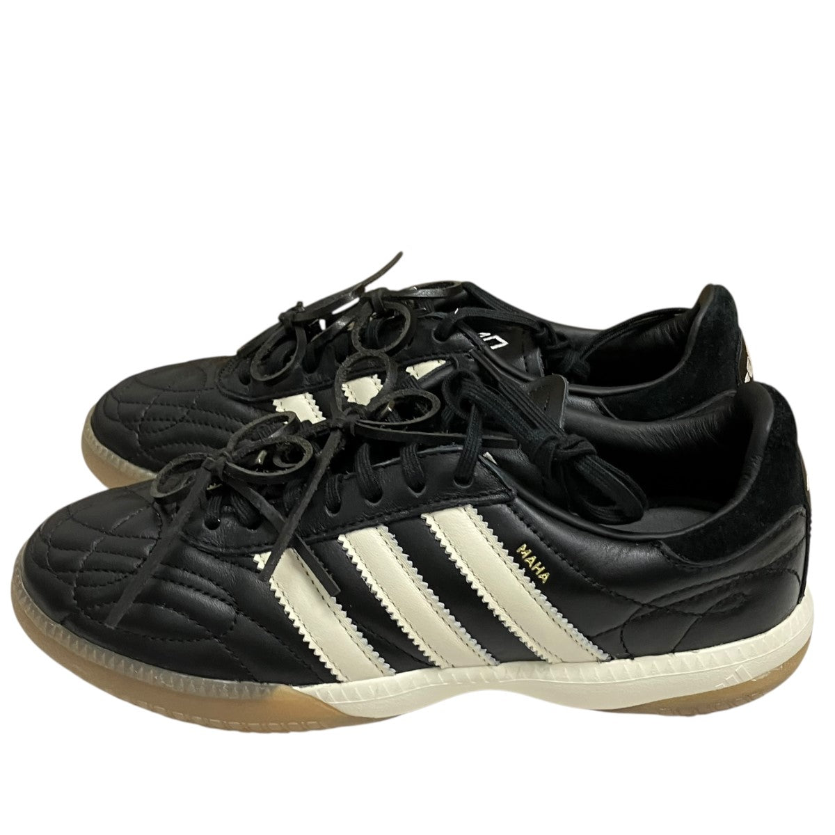 adidas×NAKED×MAHA SAMBA MN× NAKED ×MAHA CBLACK OWHITE GUM5ローカットスニーカーIH3566 古着・中古-3枚目のアイテム画像