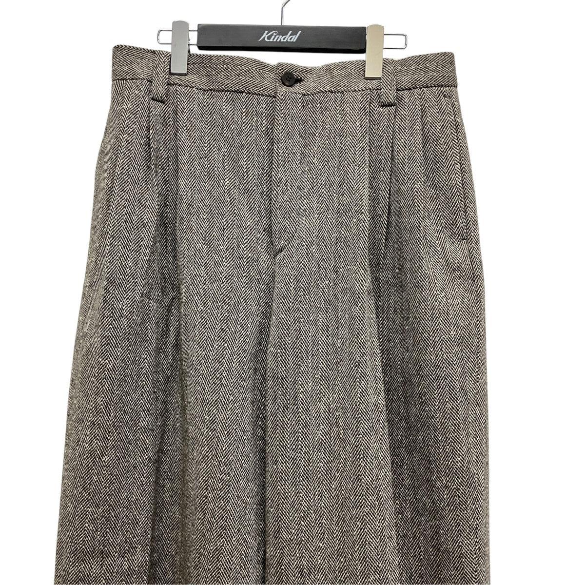 24AW紙袋 RUSSO PANTS (DONEGAL TWEED)ツイードスラックス0124205008018