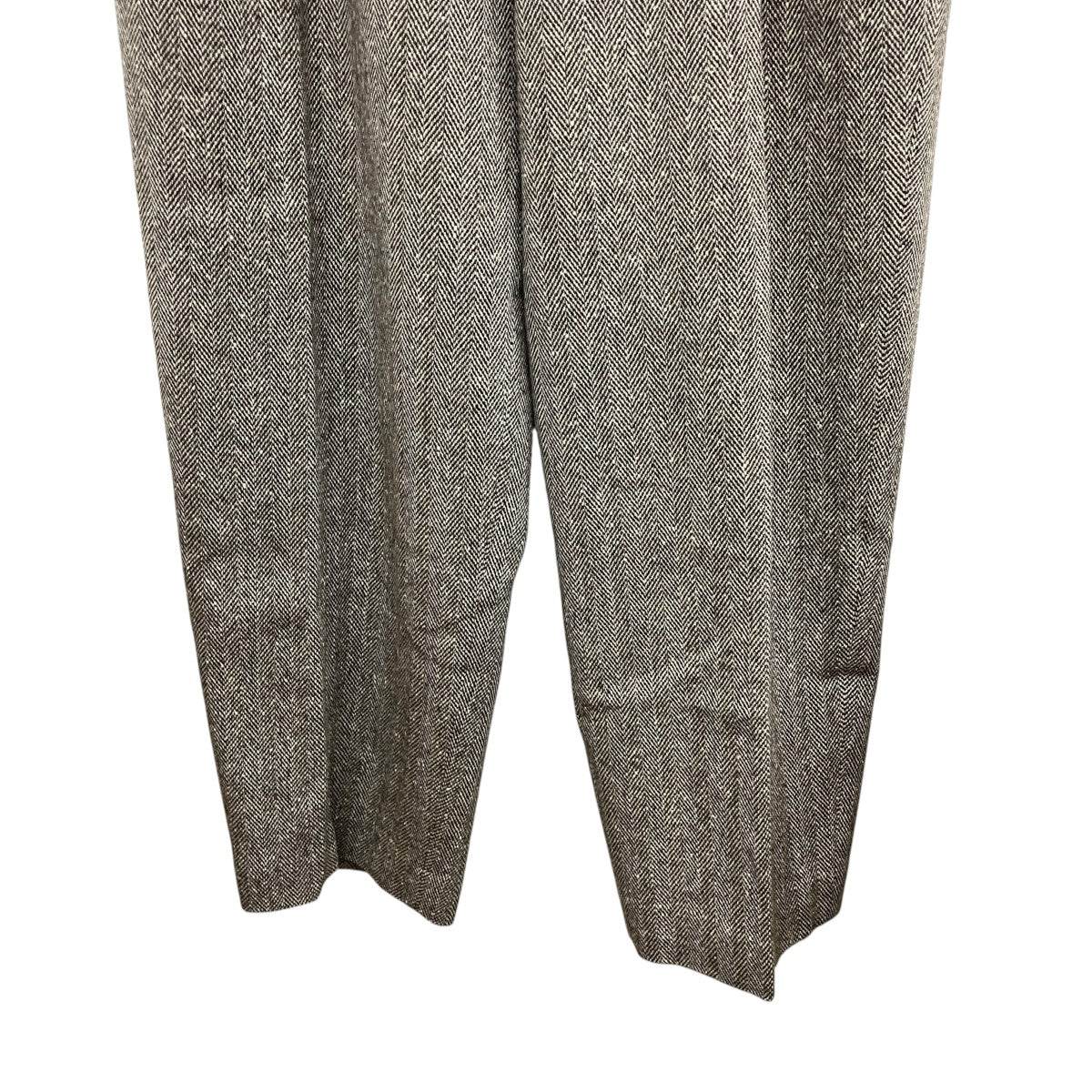 24AW紙袋 RUSSO PANTS (DONEGAL TWEED)ツイードスラックス0124205008018