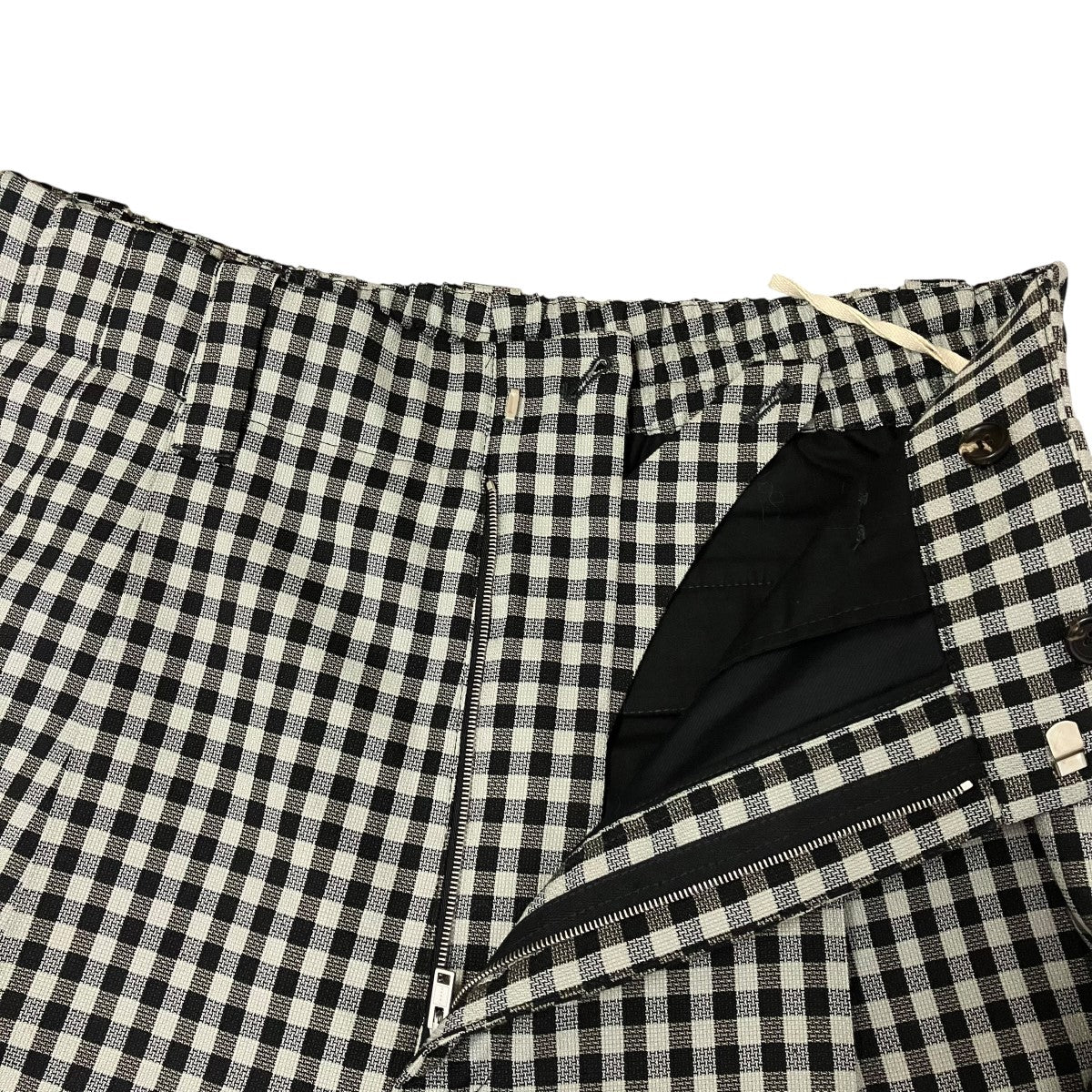 MARNI ギンガムチェックイージーパンツPUMU0034A0 古着・中古-3枚目のアイテム画像