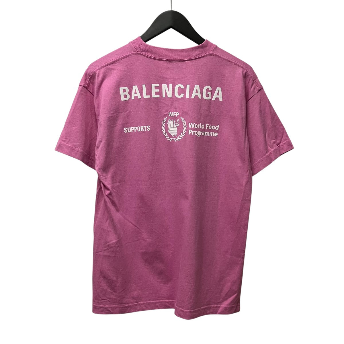 BALENCIAGA WFPロゴプリントTシャツ612965 古着・中古-2枚目のアイテム画像