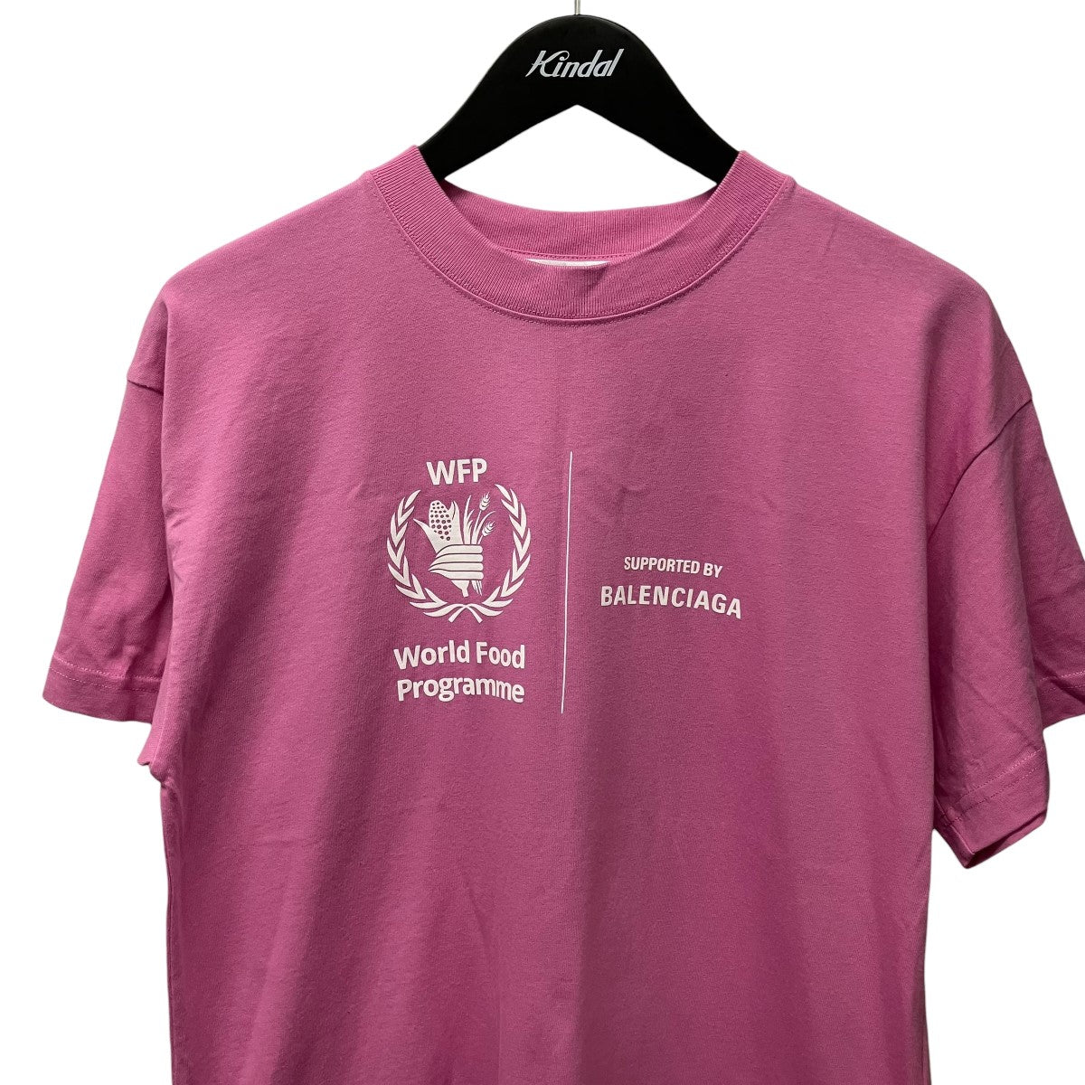 BALENCIAGA WFPロゴプリントTシャツ612965 古着・中古-3枚目のアイテム画像