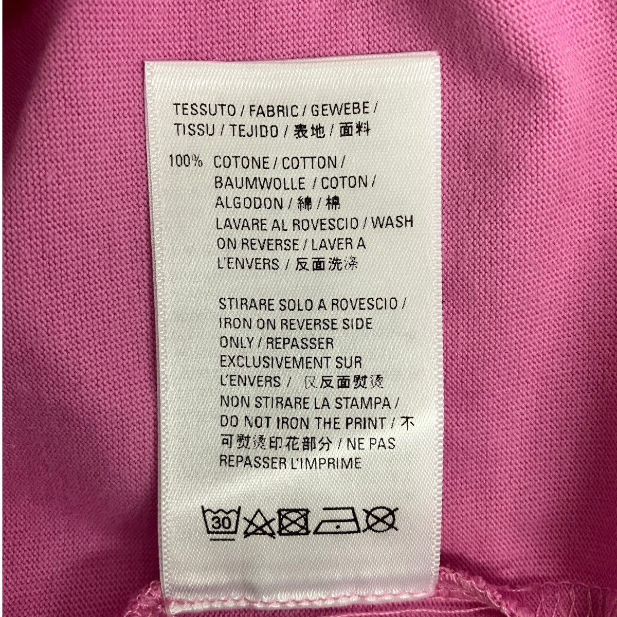 BALENCIAGA WFPロゴプリントTシャツ612965 古着・中古-7枚目のアイテム画像