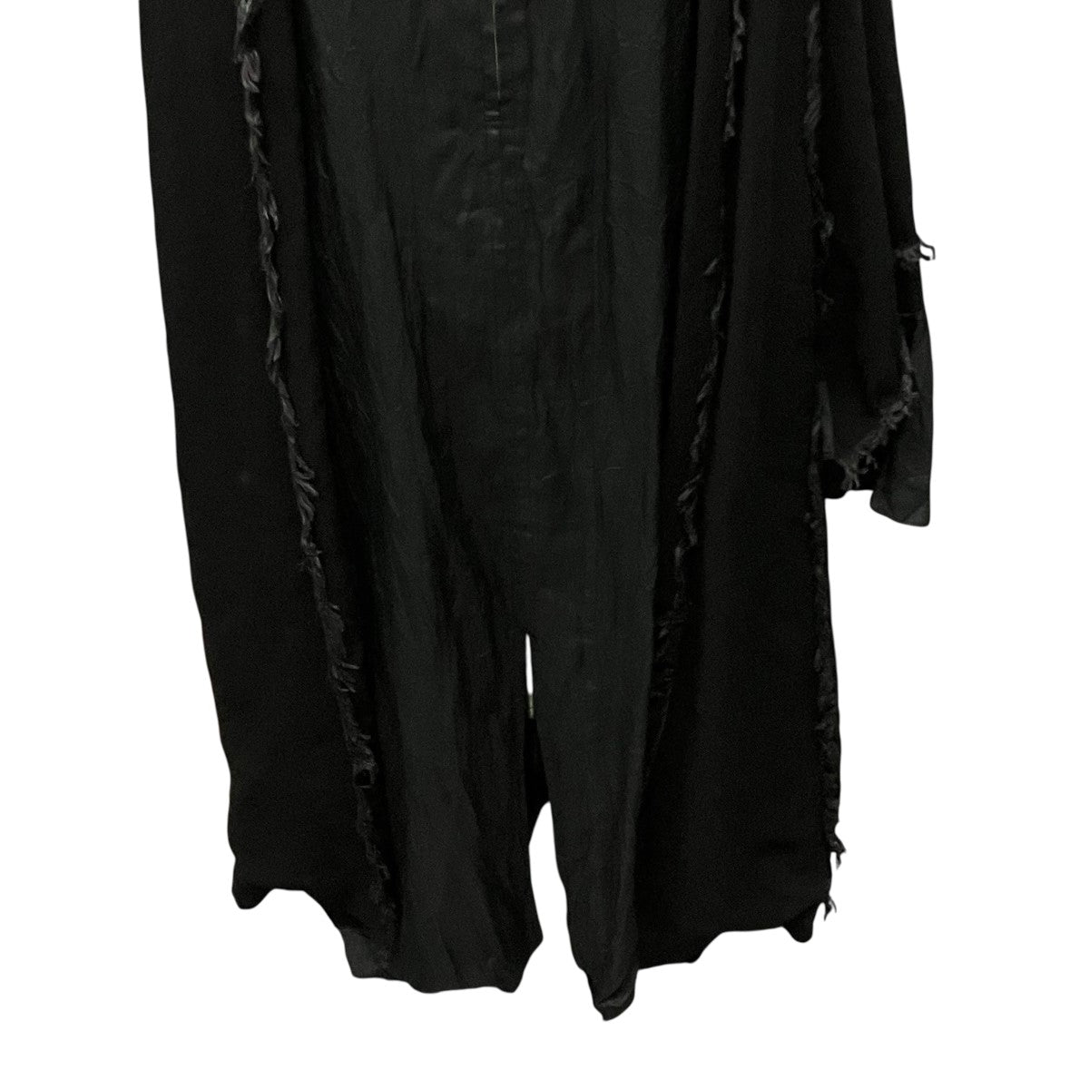 GEORGETTE FRINGE DRESSジップアップレイヤードワンピースTP02-FH216