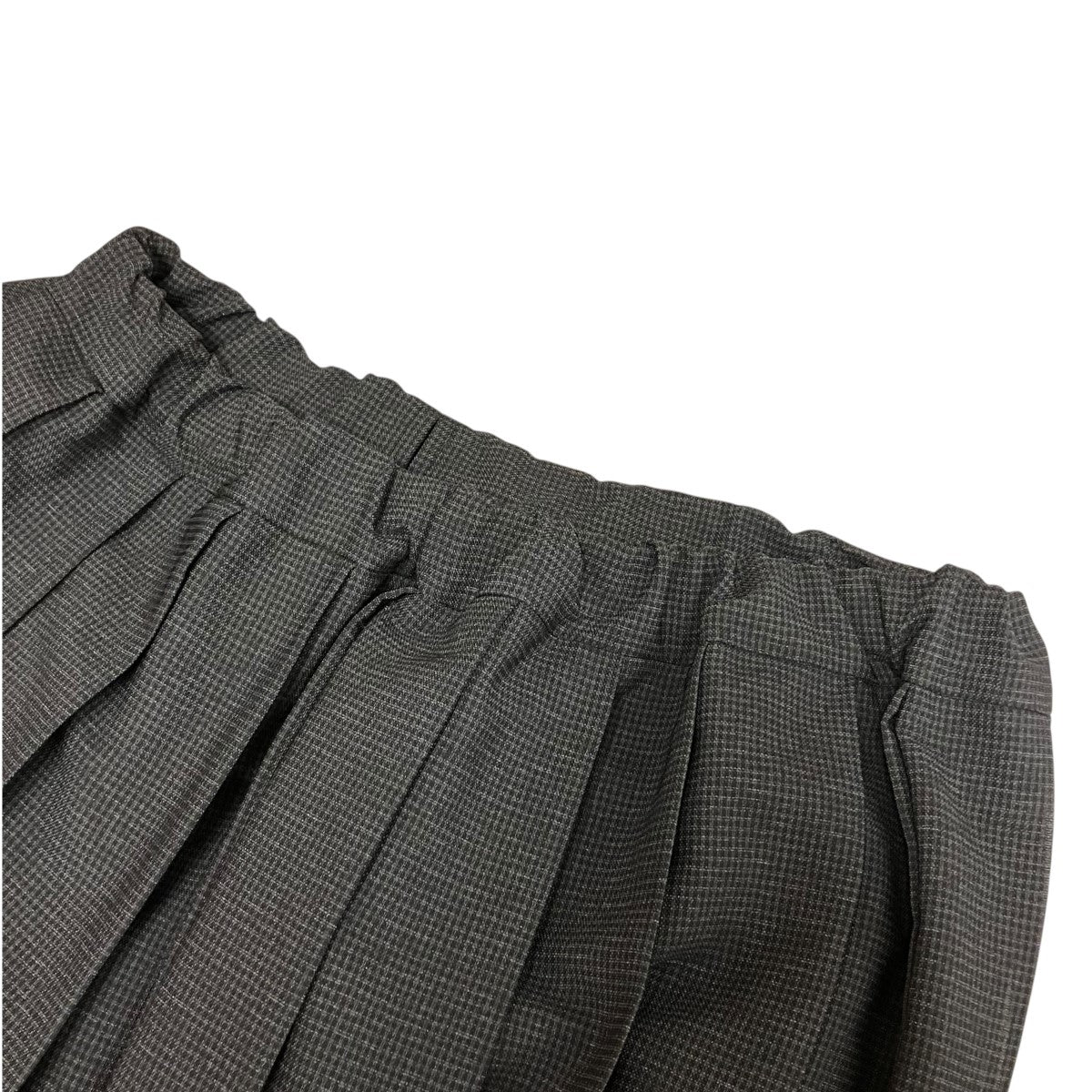 25AWLENO CLOTH HOUNDSTOOTH PLETED SKIRTプリーツスカートYL-T89-561