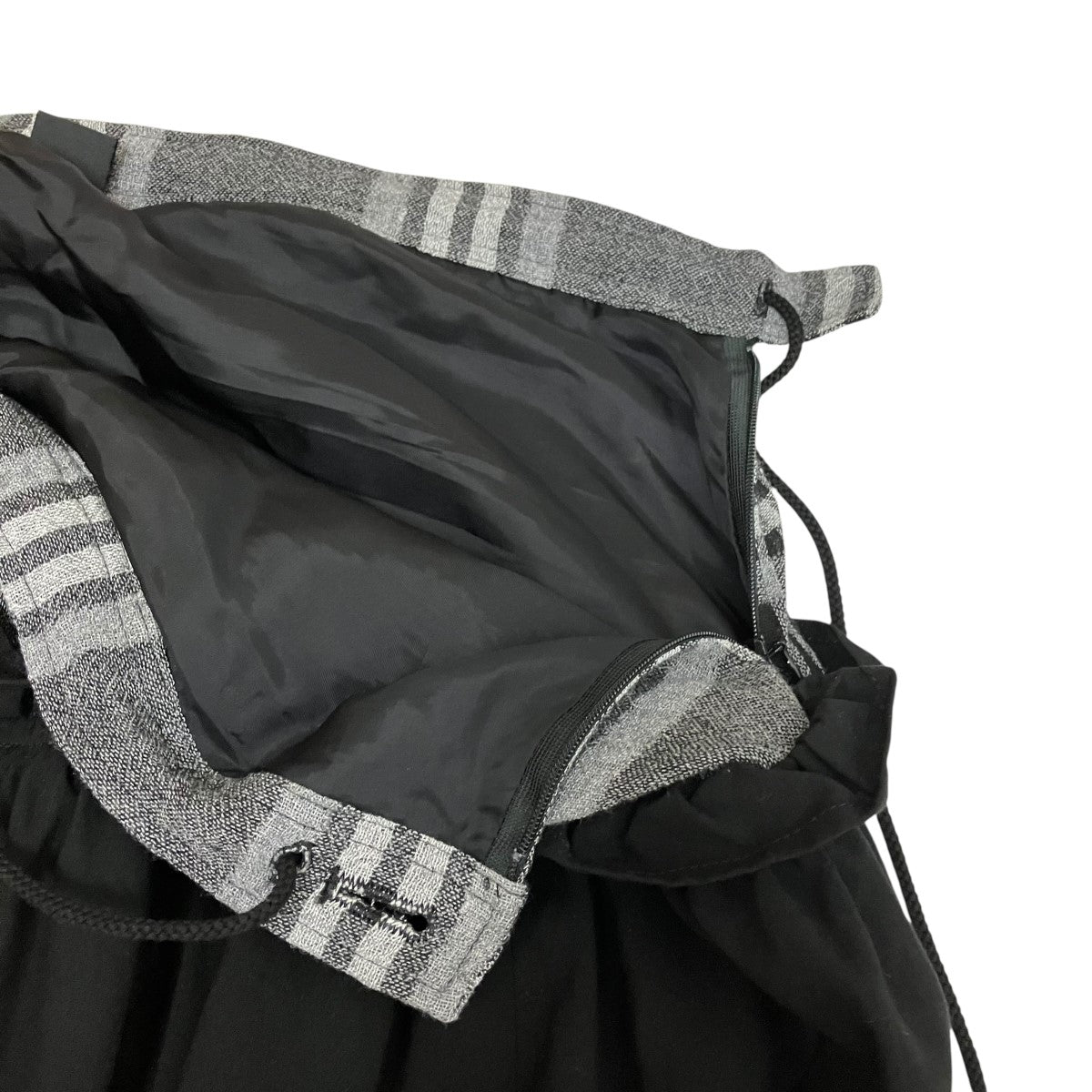25AWGAUZE PLAID FRILL GATHER SKIRTフリルチェックスカートYL-S14-201