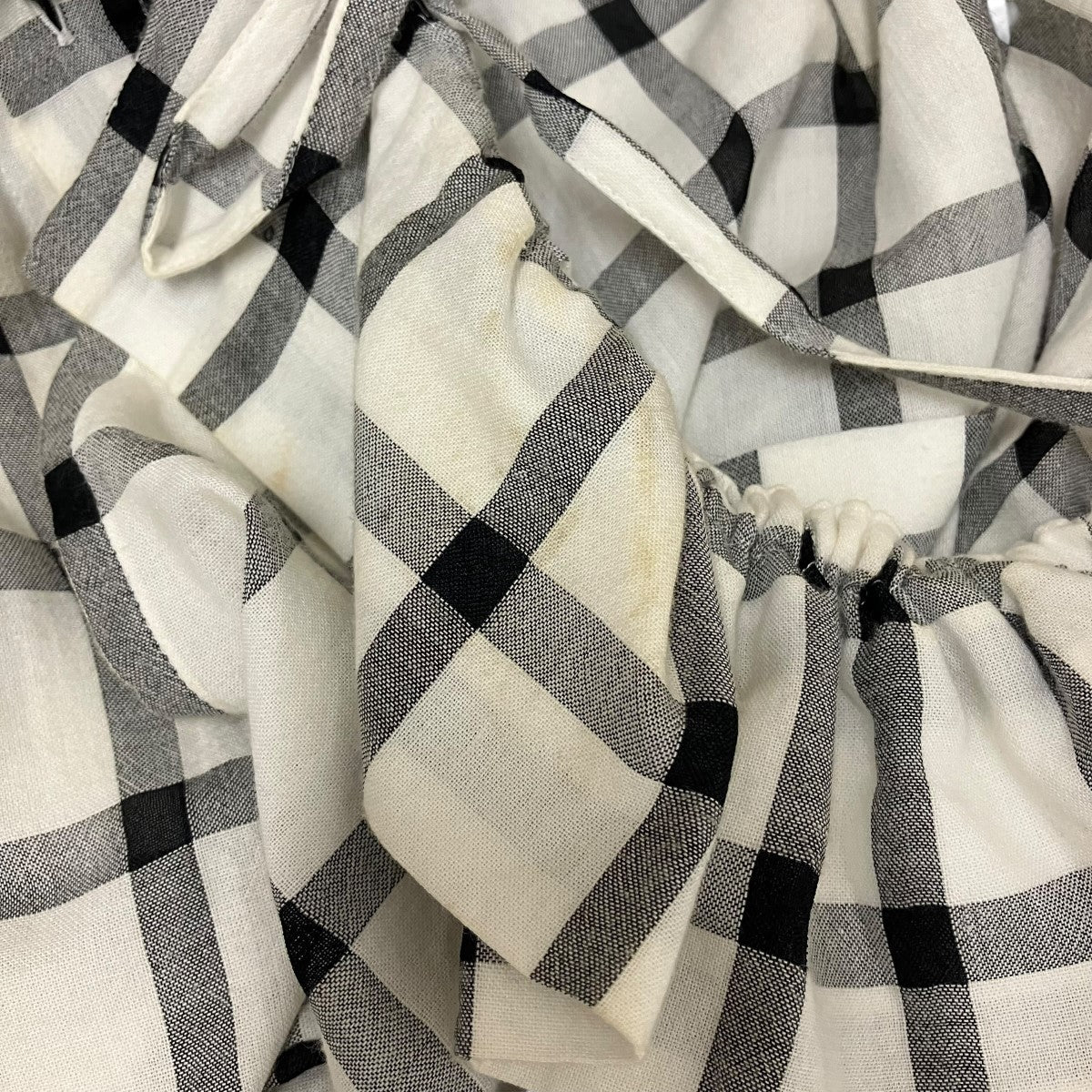 25SSCOTTON CUPRO PLAID SHIRT DRESSチェックシャツワンピースYD-D25-021