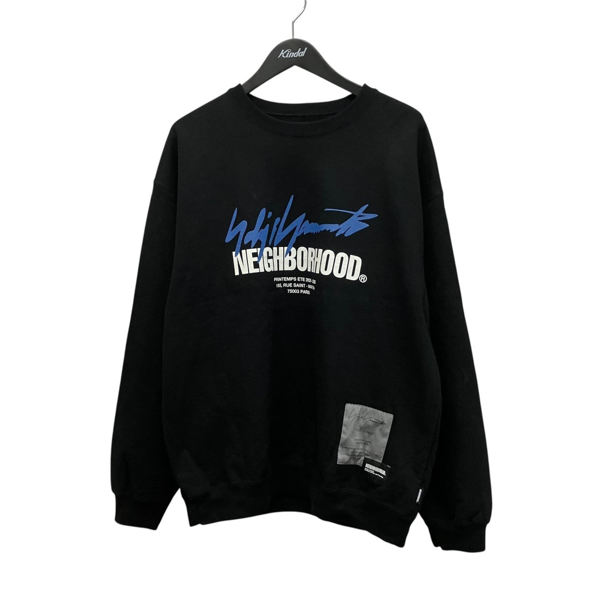 25AWSWEAT SHIRT LSロゴプリントスウェットHK-T99-999