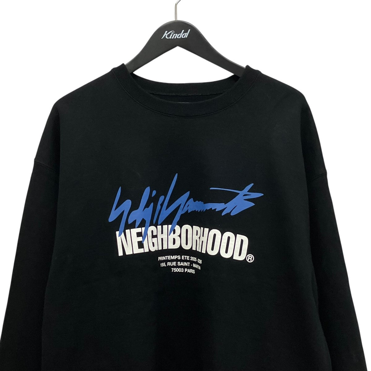 25AWSWEAT SHIRT LSロゴプリントスウェットHK-T99-999