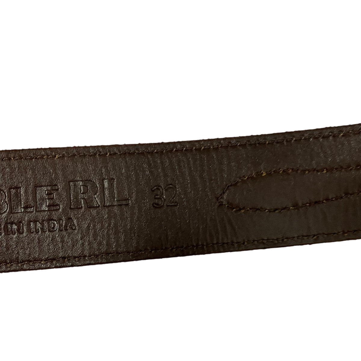 RRL ウエスタンハラコレザーベルト 古着・中古-6枚目のアイテム画像