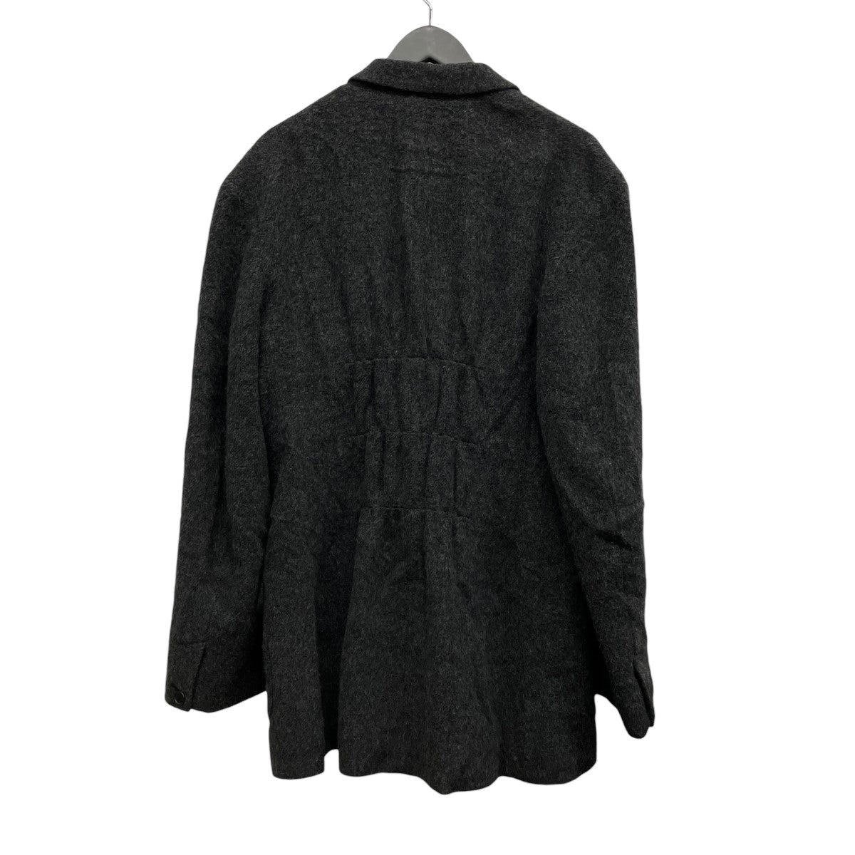 SAMPLE ECO WOOL BEAVER JACKET WITH GATHERED SHIRRINGウールジャケットUU-J03-107