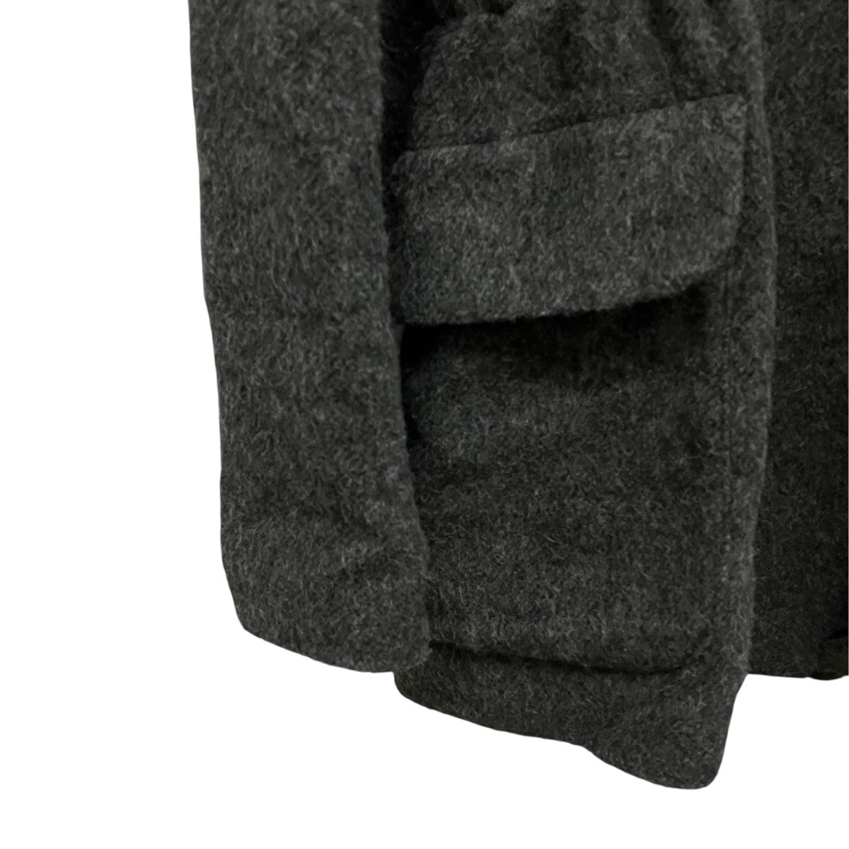 SAMPLE ECO WOOL BEAVER JACKET WITH GATHERED SHIRRINGウールジャケットUU-J03-107