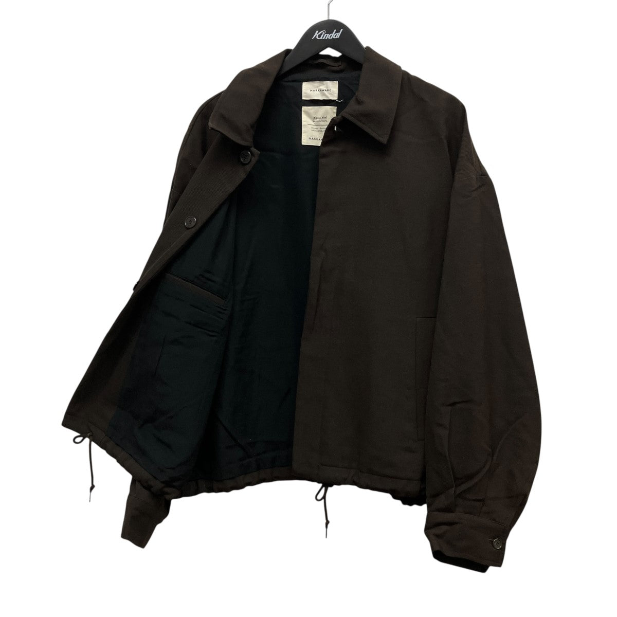 SPORTS JACKET ORGANIC WOOL SURVIVAL CLOTHオーガニックウールスポーツジャケットA20C-03BL01C