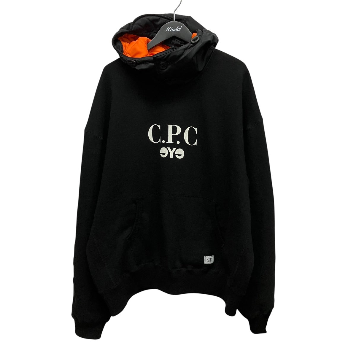 【新品未使用】25AW JUNYA WATANABE パーカー Mサイズ C．P COMPANY×eye JUNYA WATANABE MAN 25AWフーデッドロゴプリント