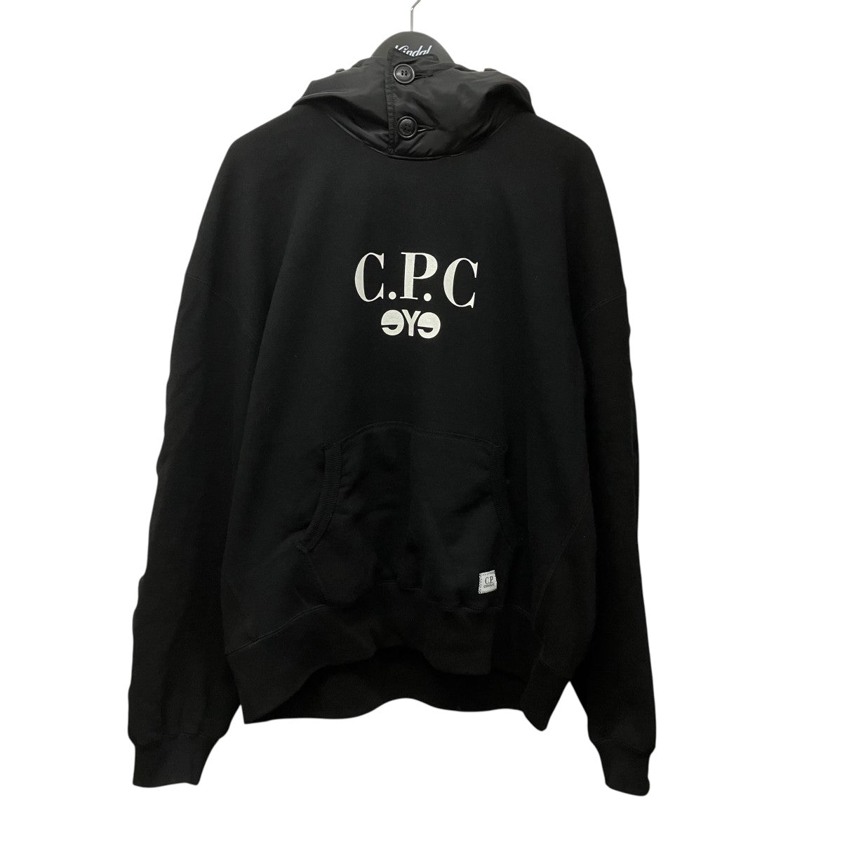 eye CDG JUNYA WATANABE MAN×C．P COMPANY フーデッドロゴプリントパーカーWP-T904 古着・中古-1枚目のアイテム画像