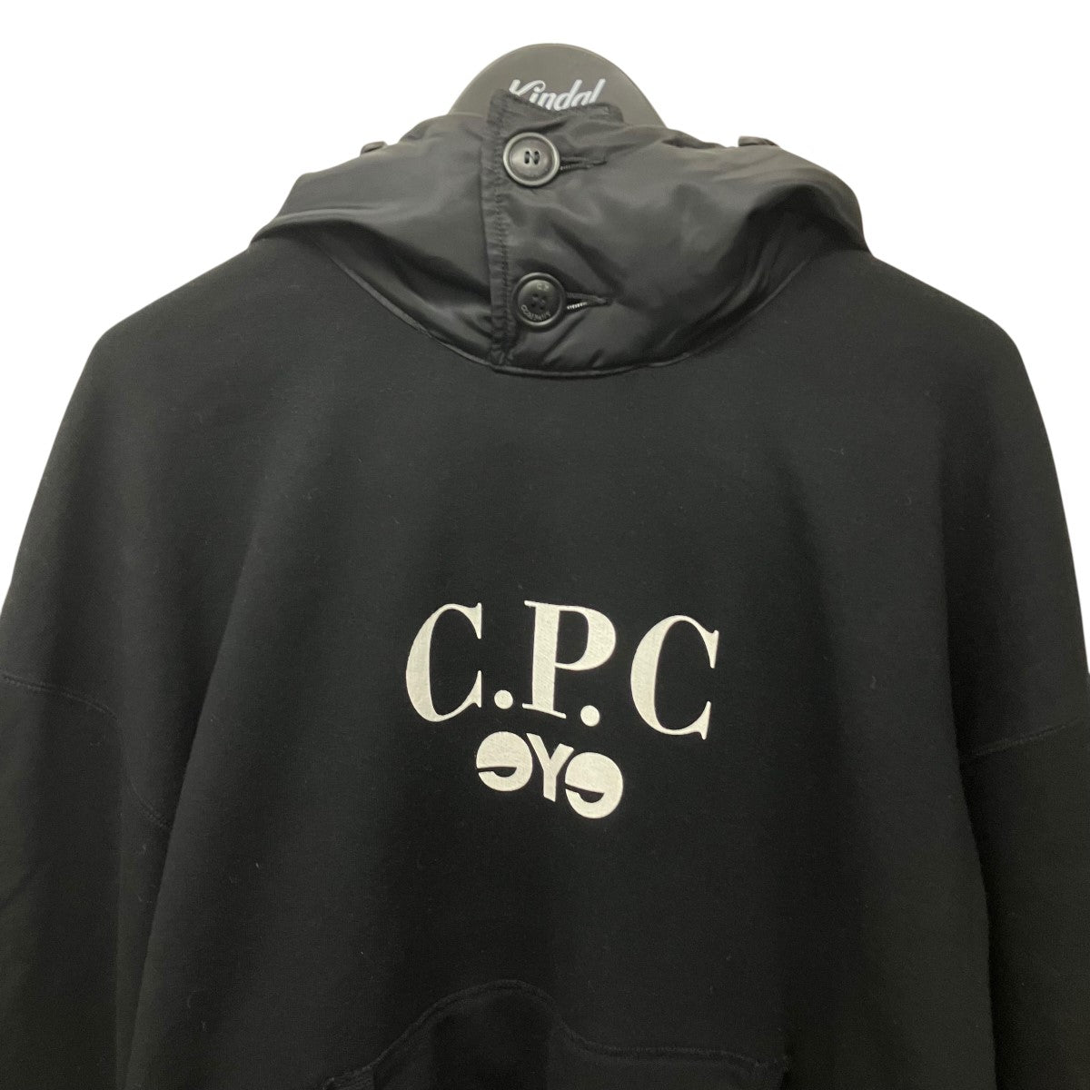 eye CDG JUNYA WATANABE MAN×C．P COMPANY フーデッドロゴプリントパーカーWP-T904 古着・中古-3枚目のアイテム画像