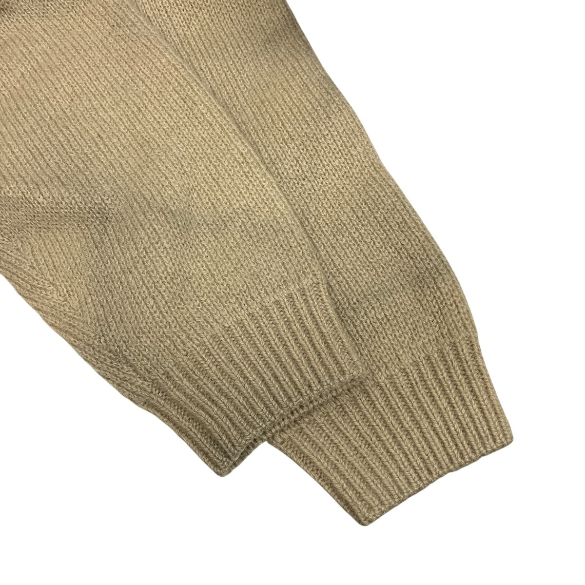 QUARTER ZIP KNIT HOODIEフーデッドハーフジップニット117278