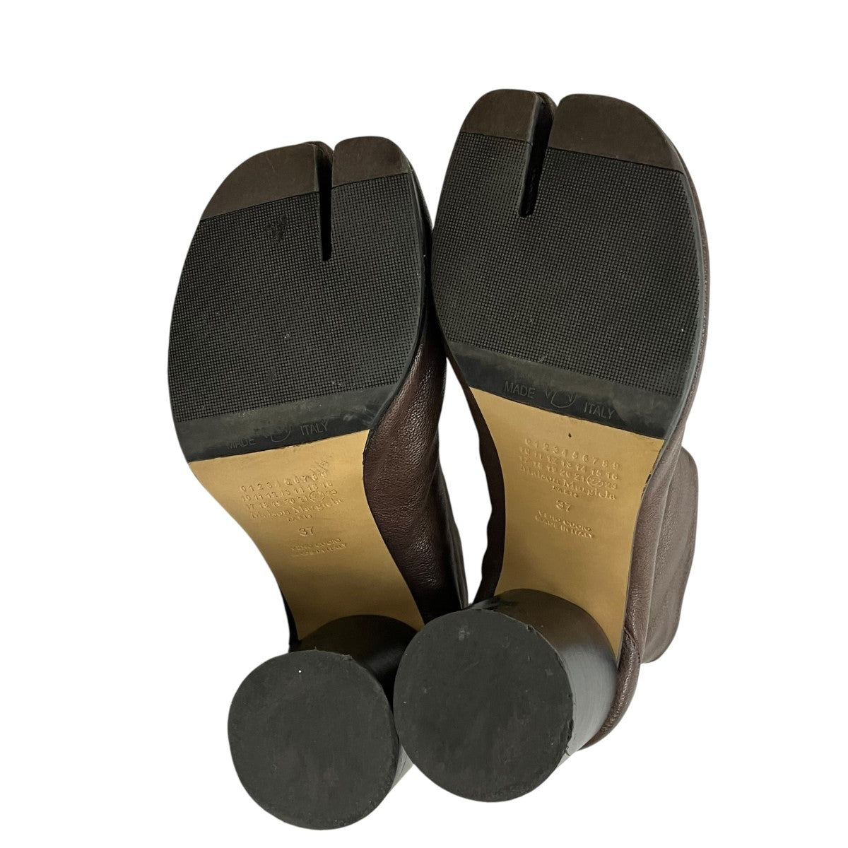 Maison Margiela レザー足袋ブーツ 古着・中古-5枚目のアイテム画像