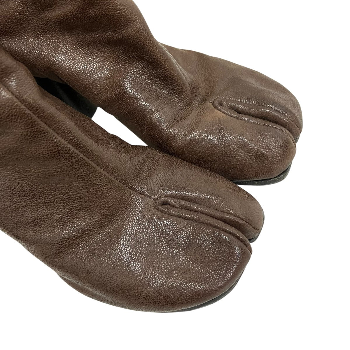 Maison Margiela レザー足袋ブーツ 古着・中古-8枚目のアイテム画像
