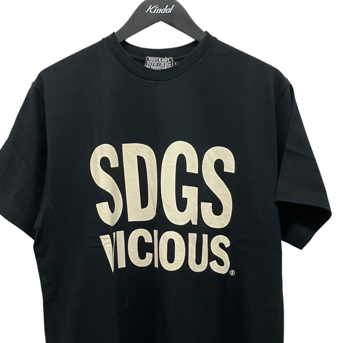 Hysteric Glamour 24SSSDGS VICIOUSプリントTシャツ02241CT60 古着・中古-5枚目のアイテム画像